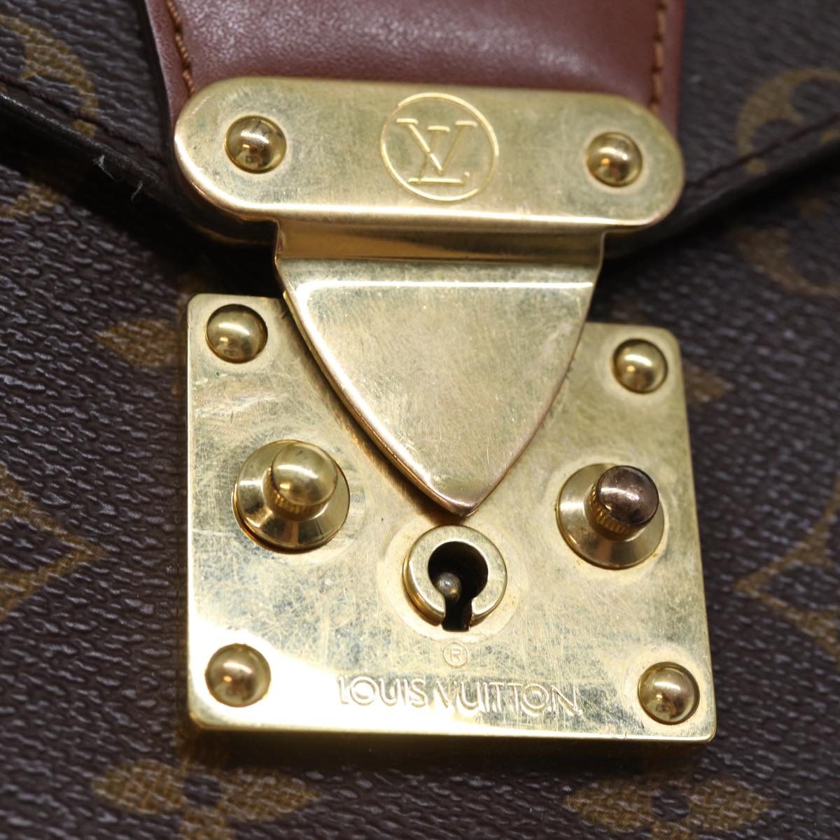 LOUIS VUITTON Monogram Monceau 28 Hand Bag M51185 - 9