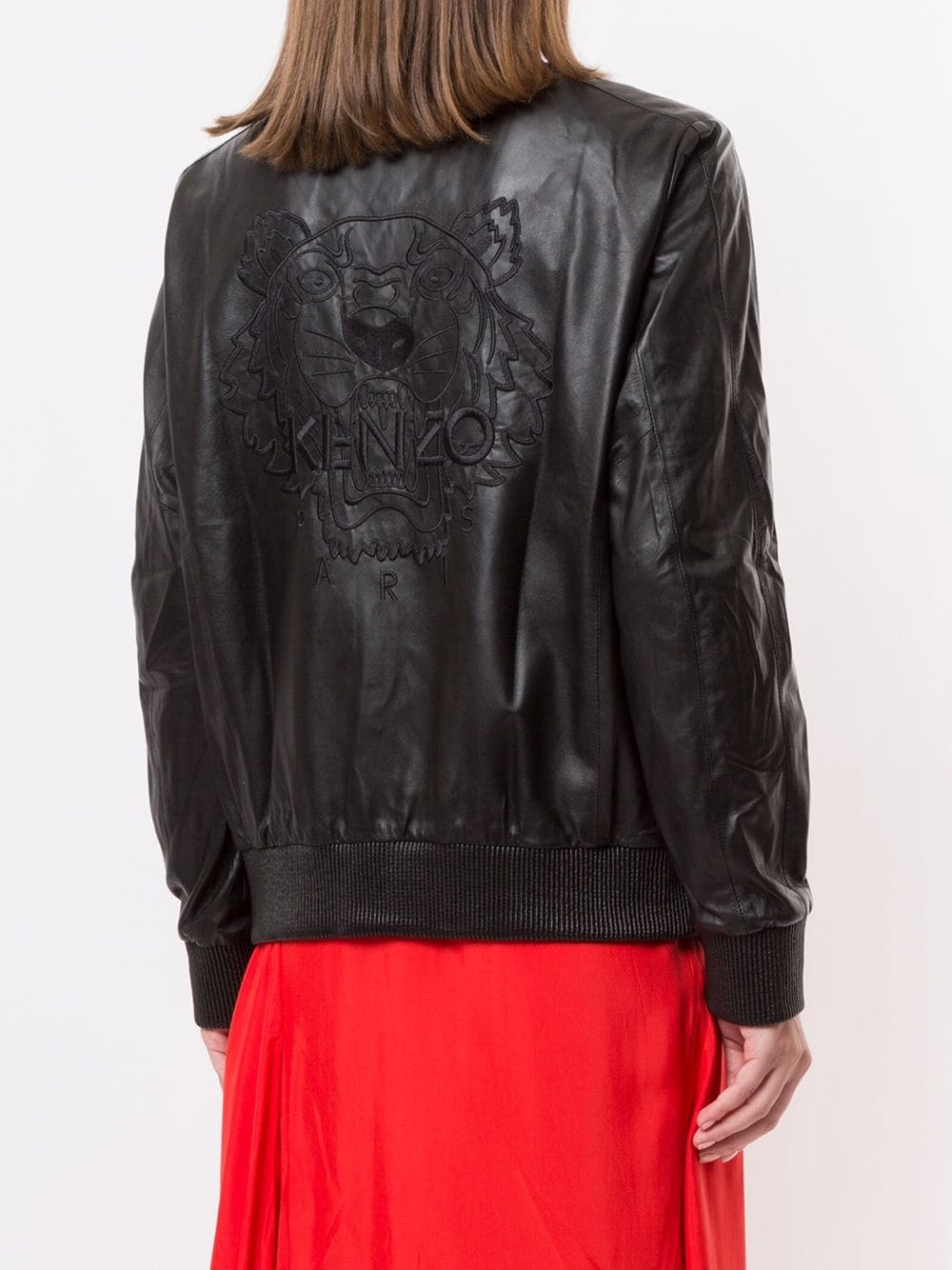 leather bomber jacket - 4