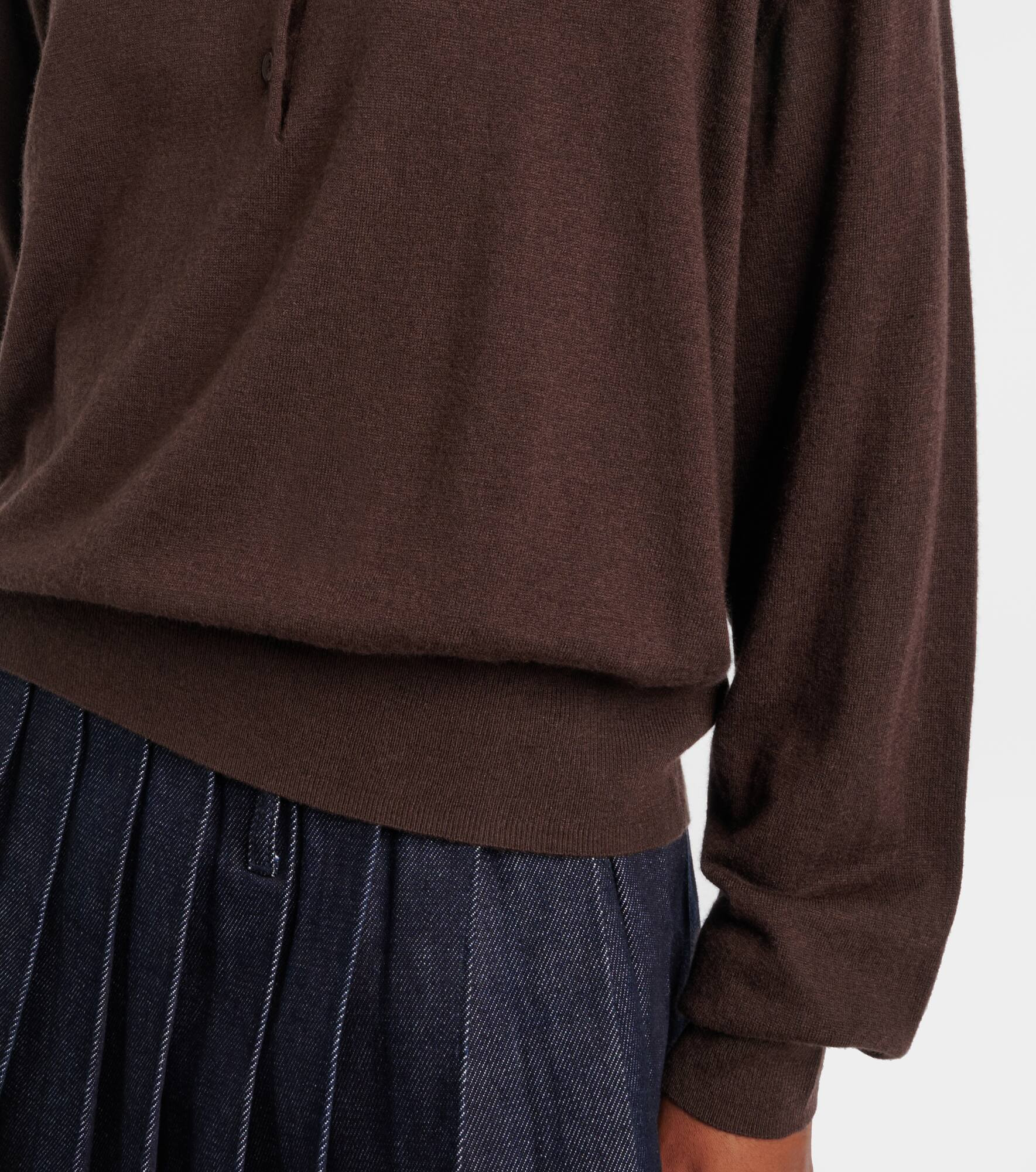 Croydon wool-blend polo sweater - 5