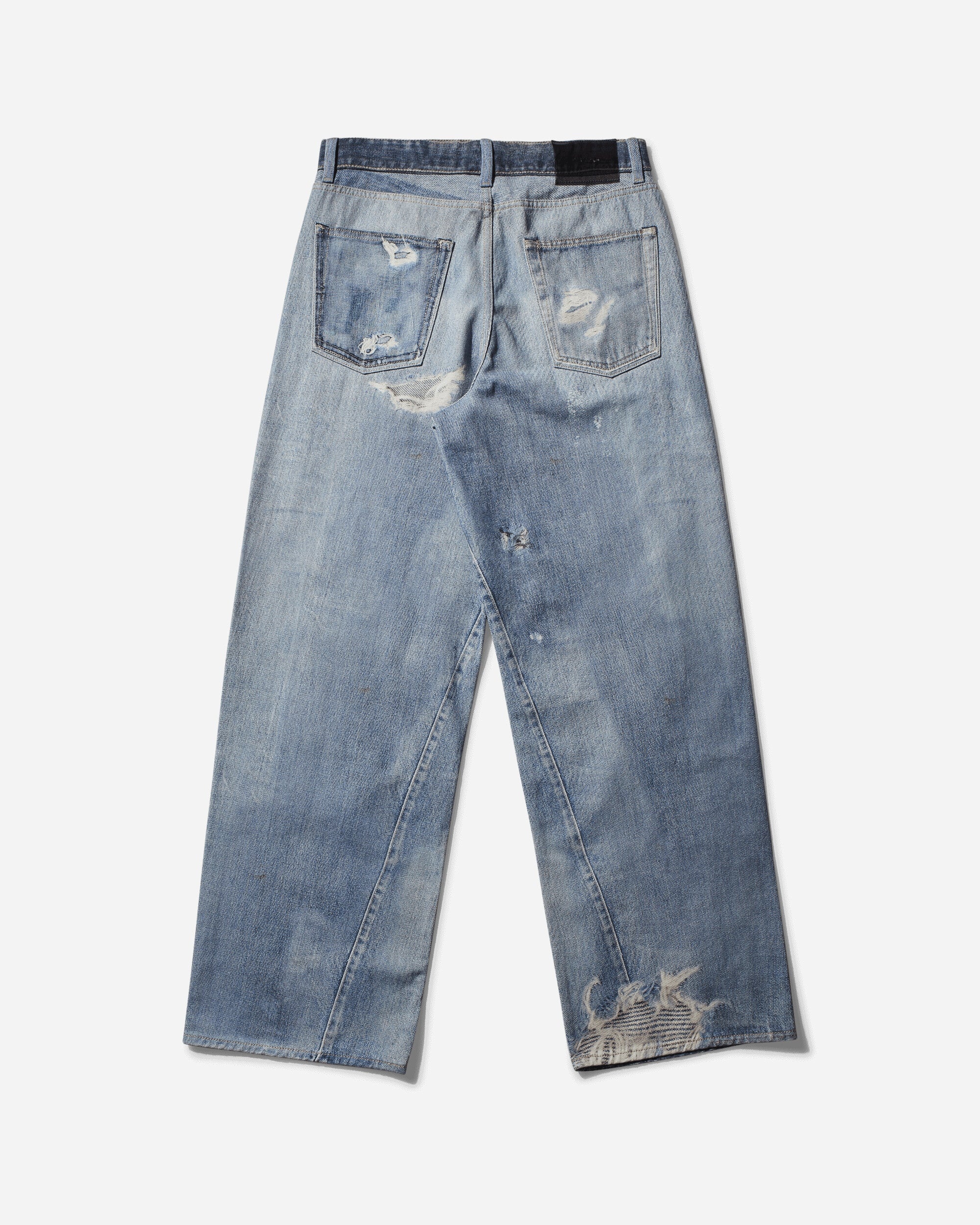 Women's Full Cut Jeans Digital Denim Print - 2