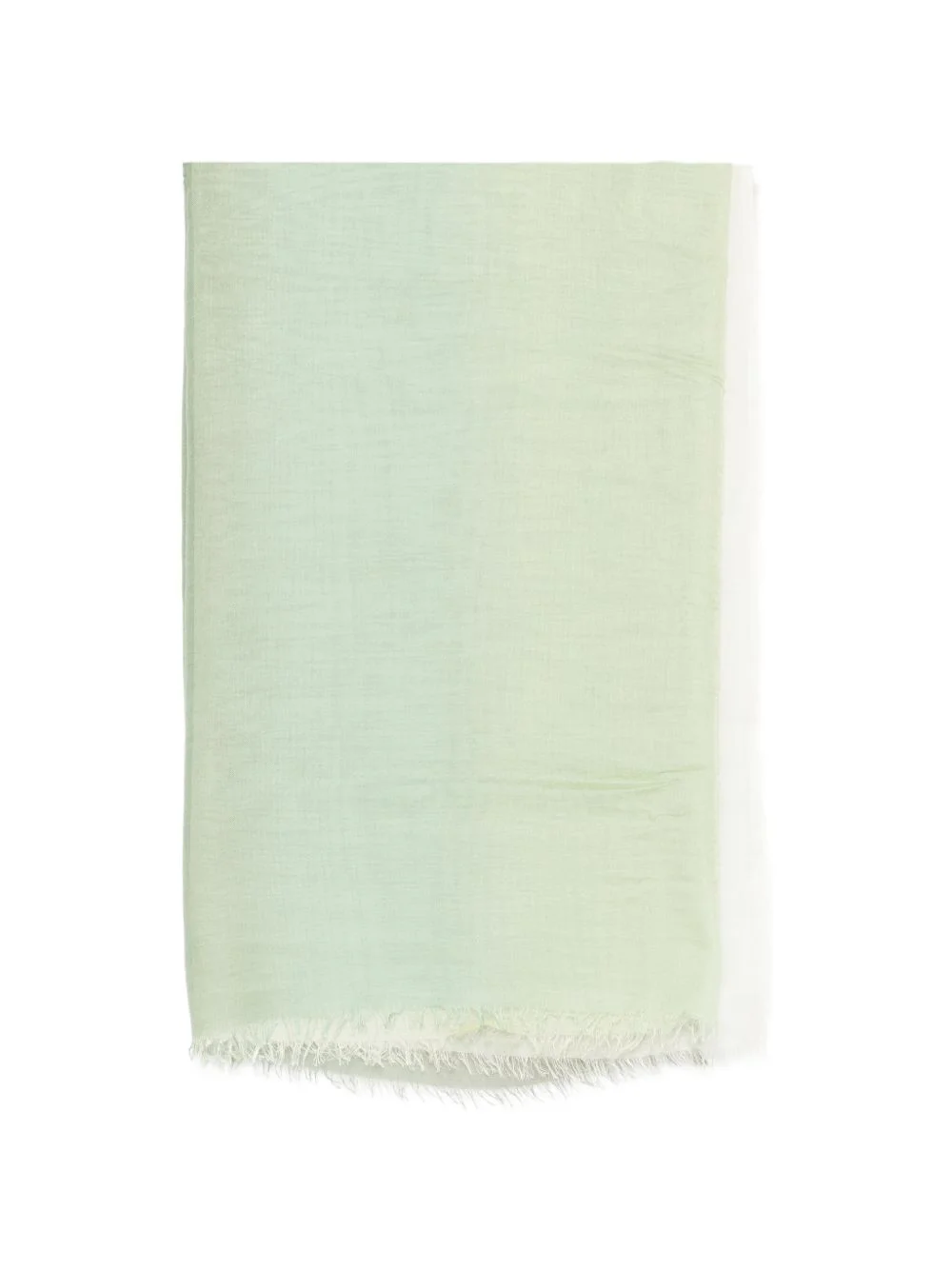 gradient frayed scarf - 1