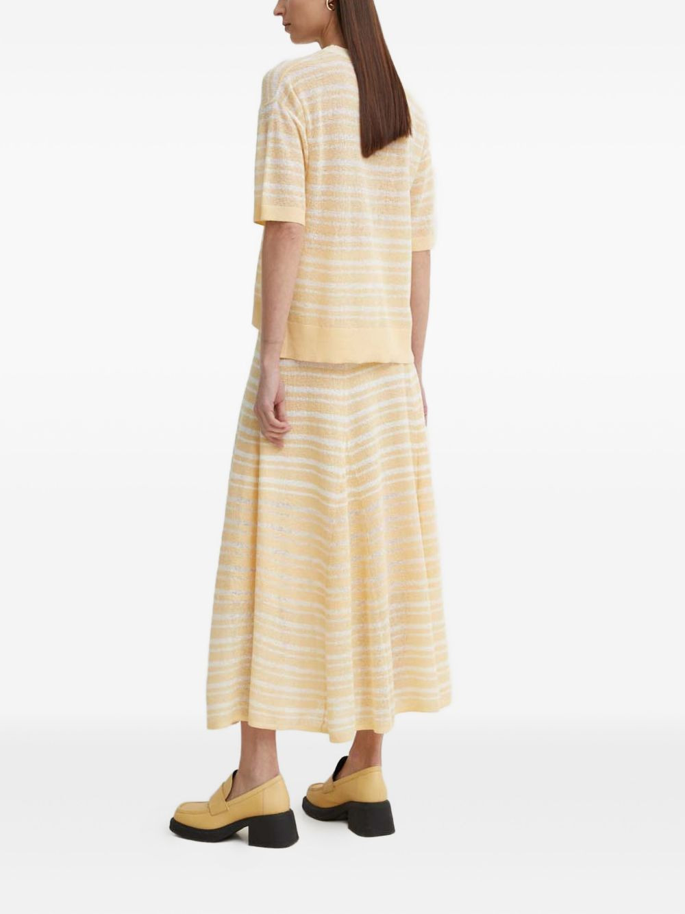 striped short-sleeve top - 3