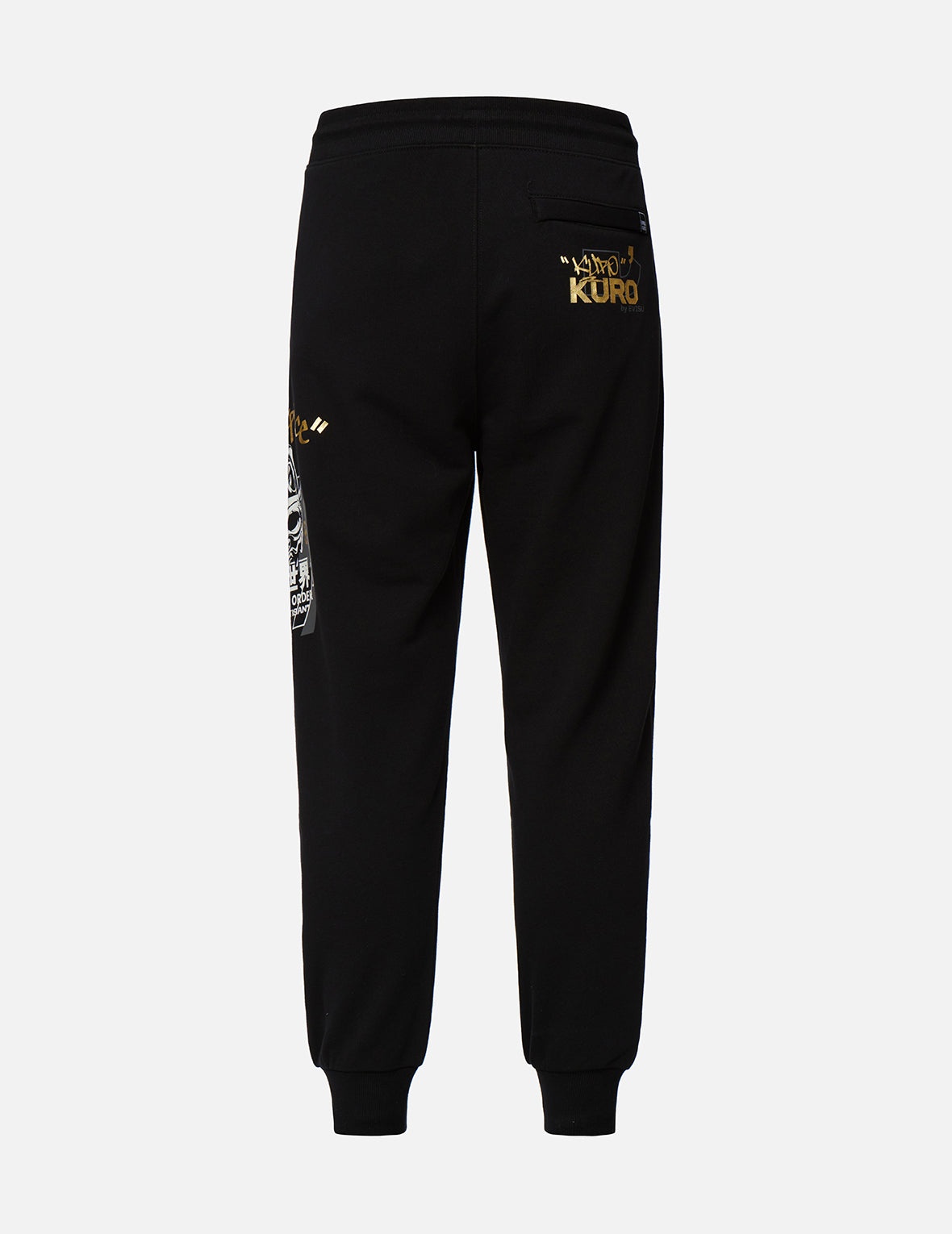 Dripping Hannya Skull Print Sweatpants - 2