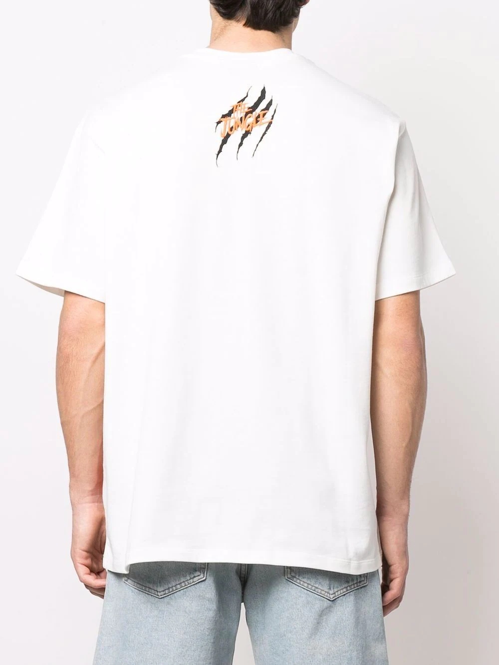 tiger-print cotton T-shirt - 4