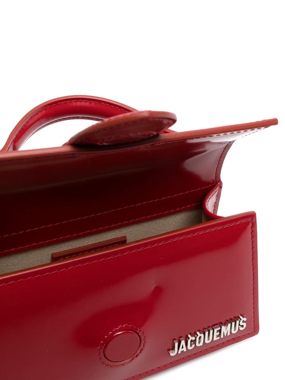 Le Bambino leather mini bag - 6