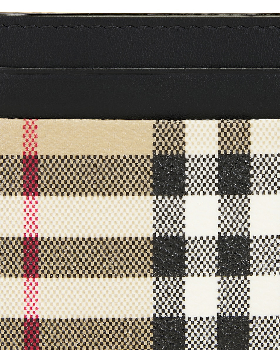 Sandon Vintage Check Cardholder - 6