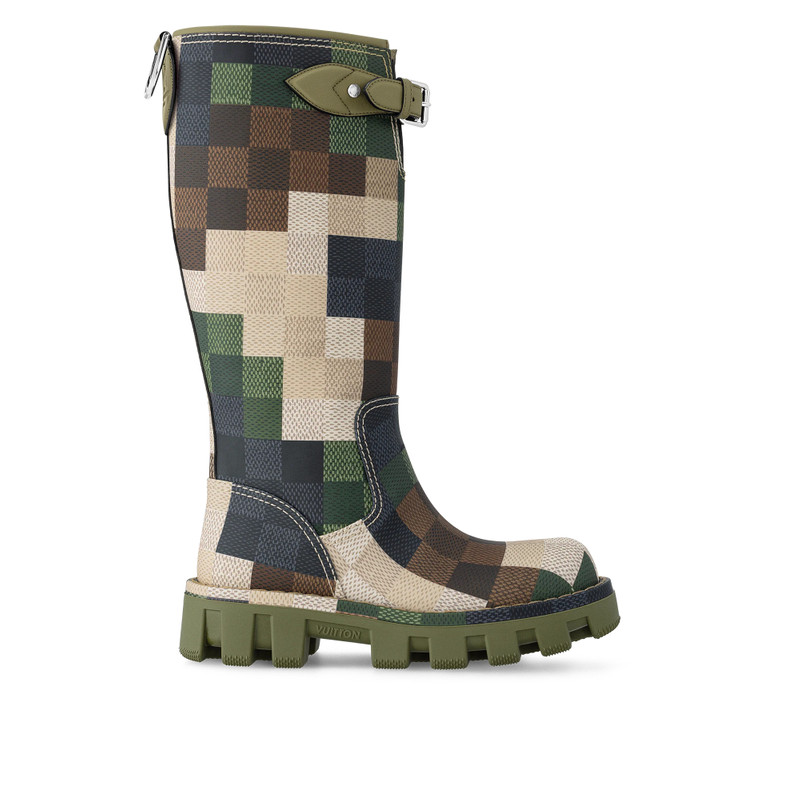 LV Checker High Boot 1