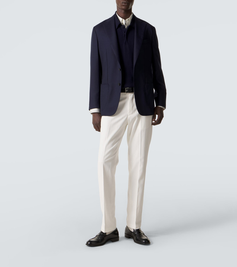 THOM SWEENEY Twill chinos outlook