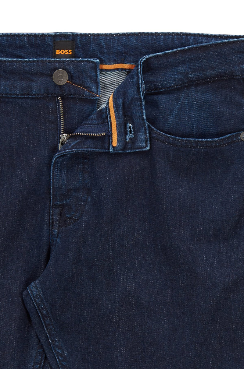BOSS SLIM-FIT JEANS IN BLUE COMFORT-STRETCH DENIM outlook
