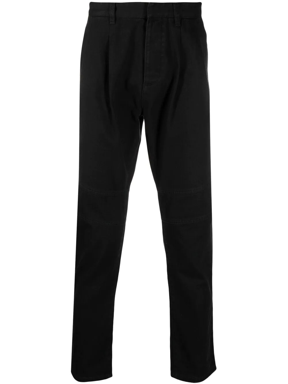 draped tapered trousers - 1