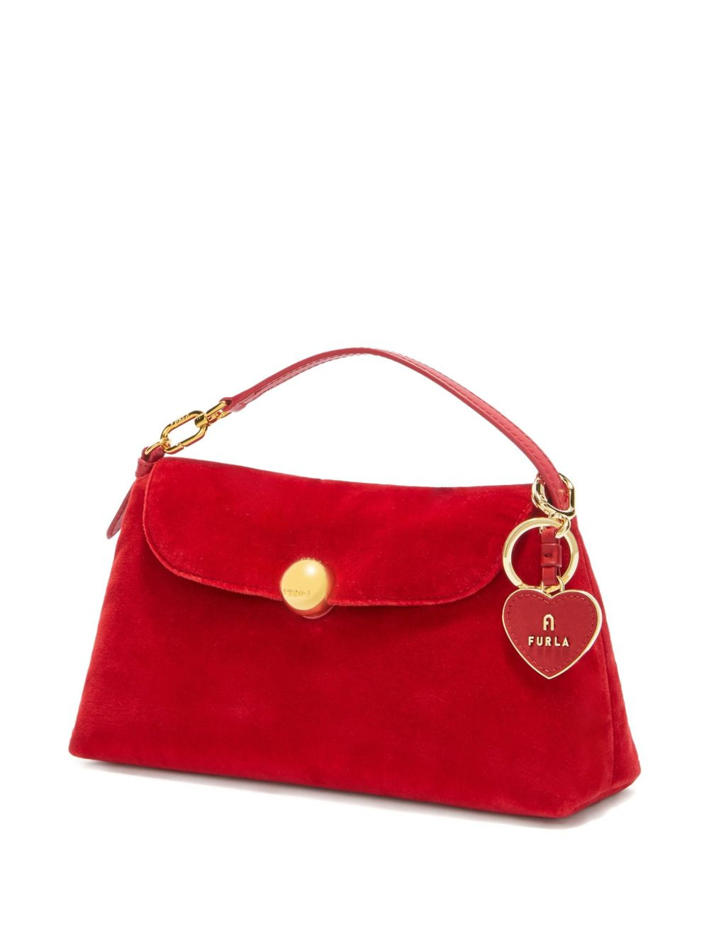 Camelia heart-shaped keyring - 2