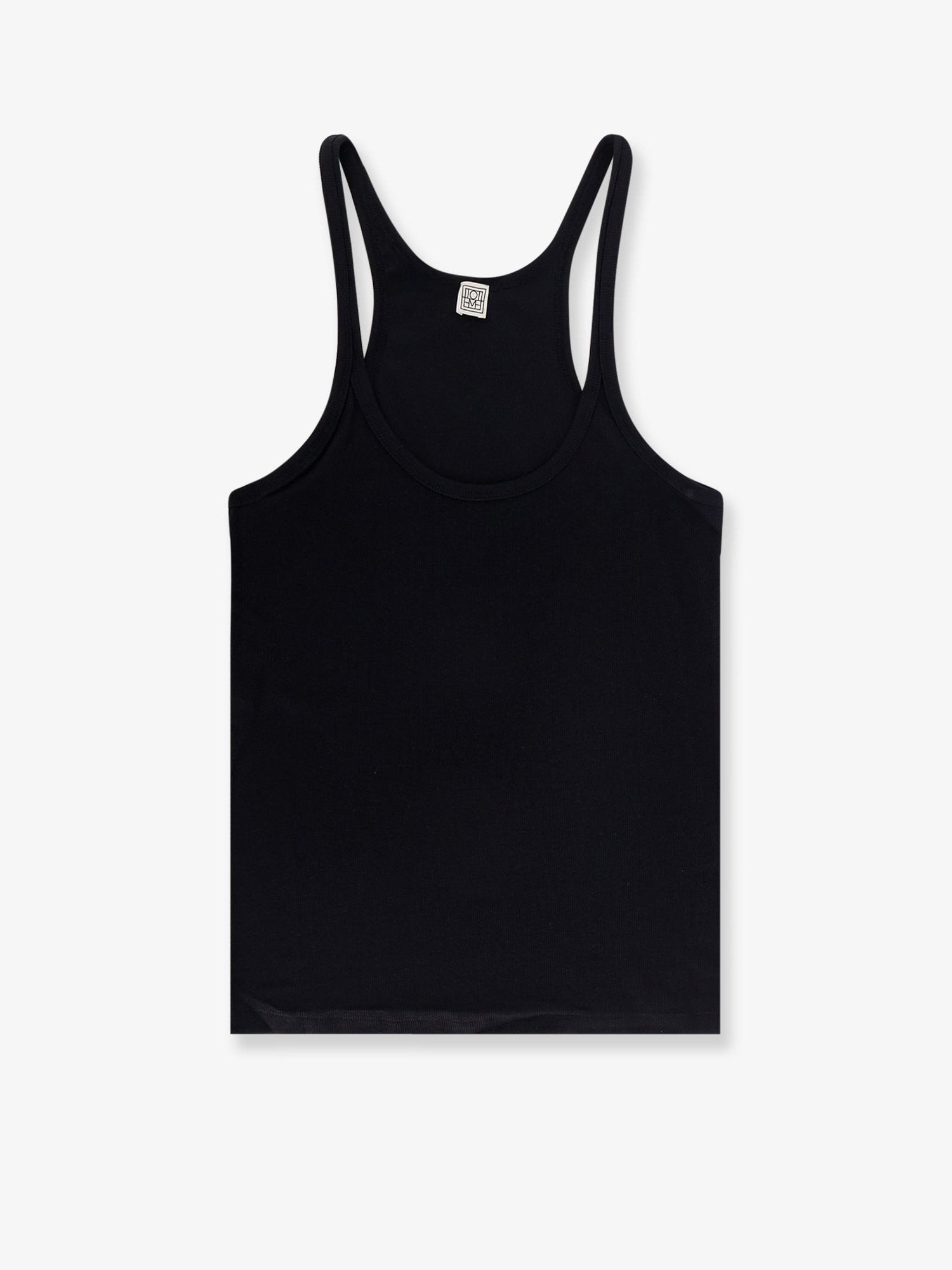 Ribbed Cotton Tank Top - 1
