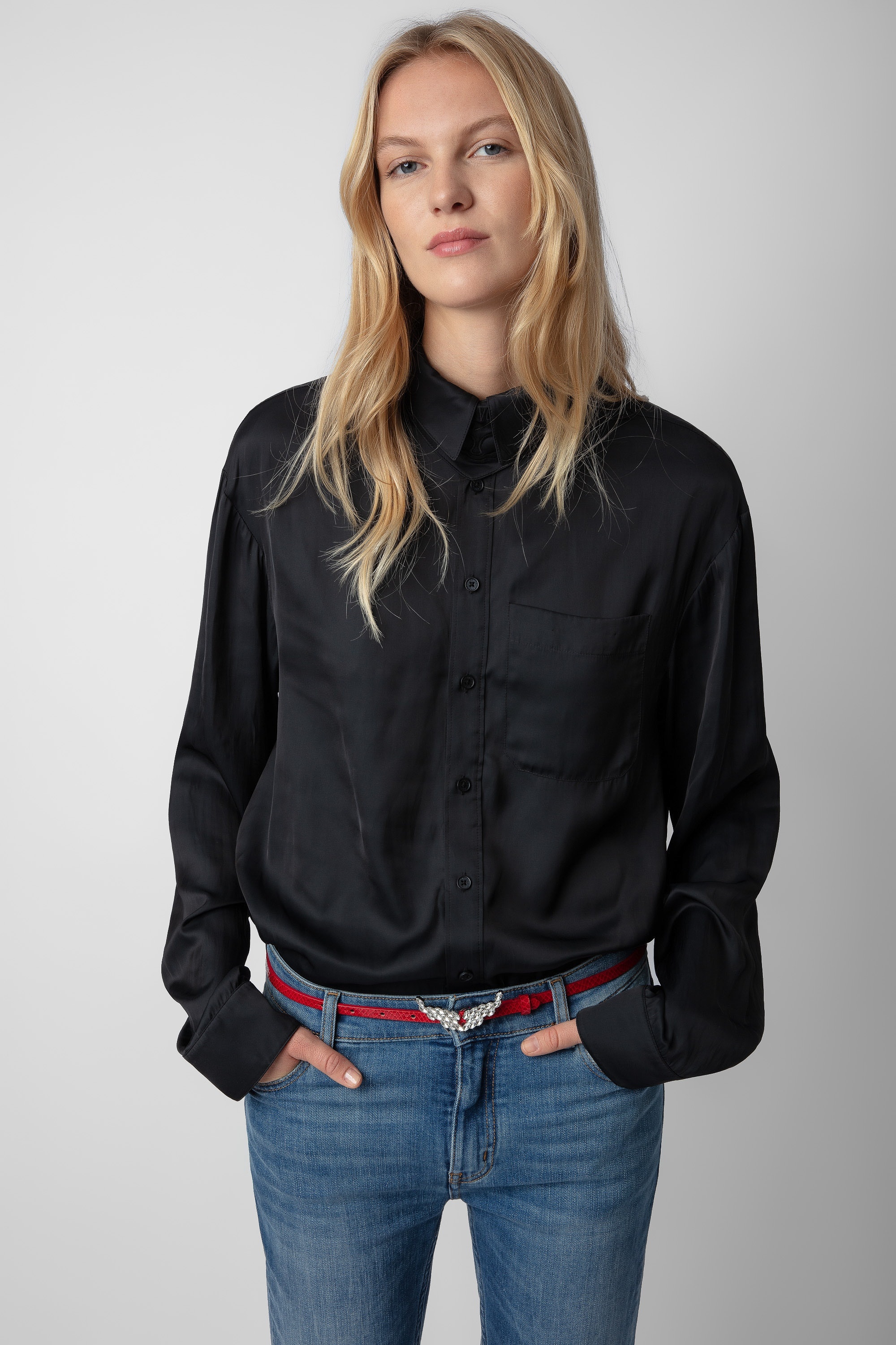 Tyrone Satin Shirt - 4