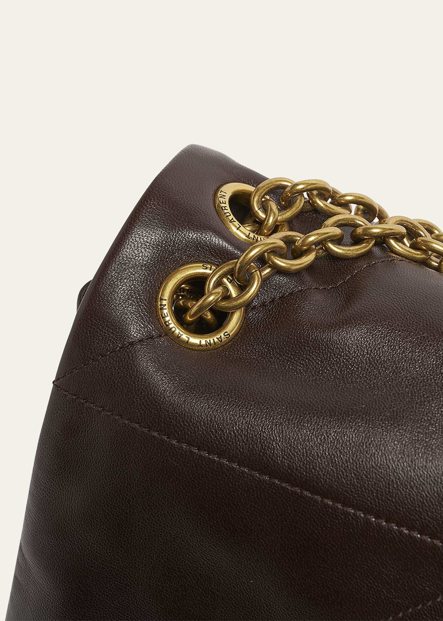 Jamie 4.3 Maxi YSL Shoulder Bag in Smooth Leather - 5