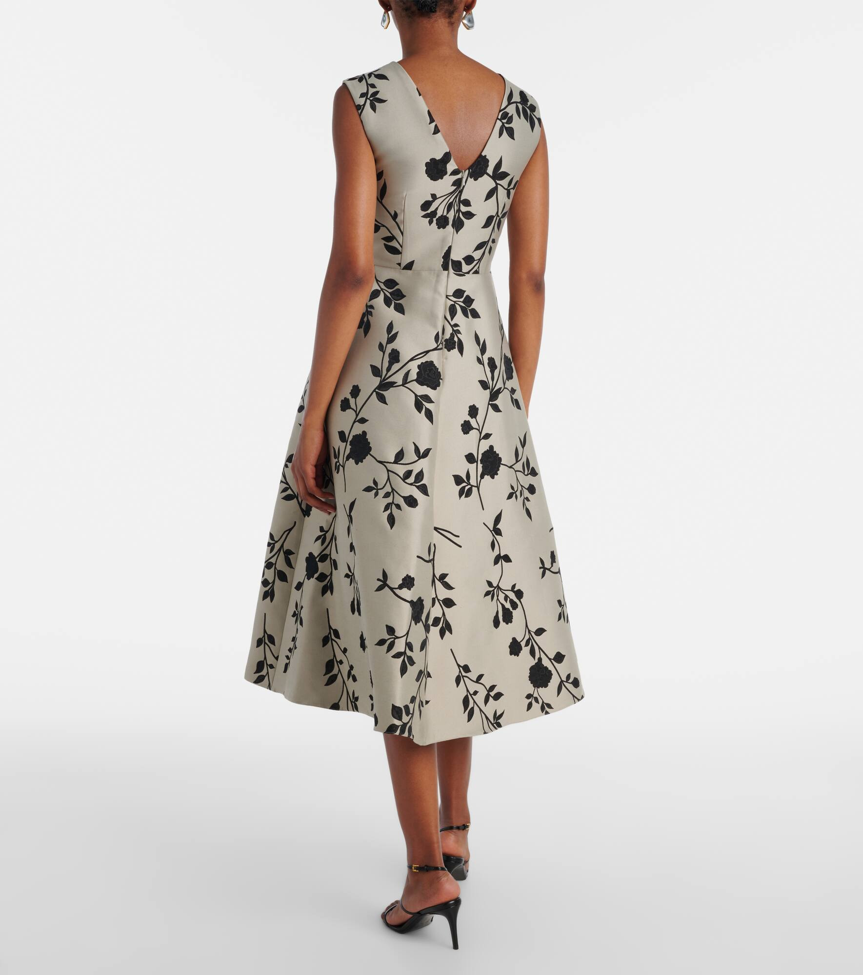 Clea floral midi dress - 3