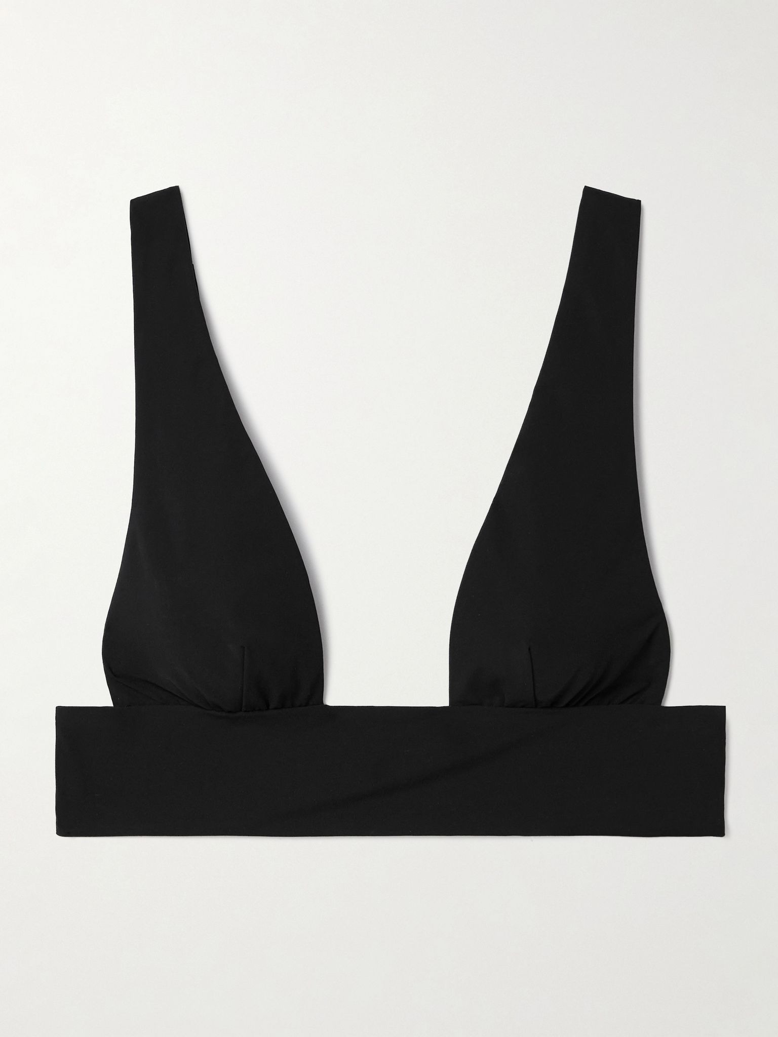 Echauffe embellished bikini top Black - 1