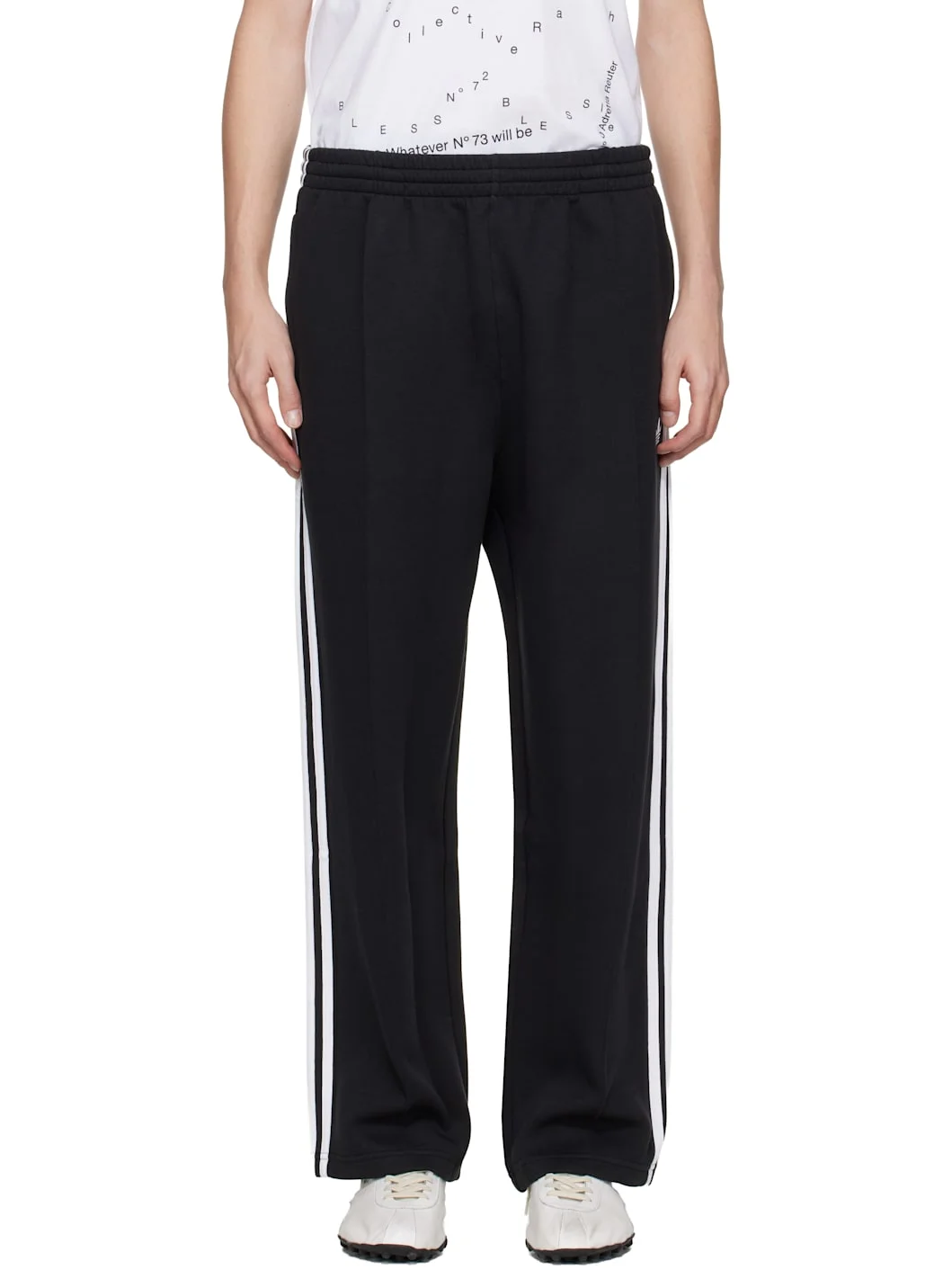 Black Adicolor Spacer Baggy Sweatpants - 1