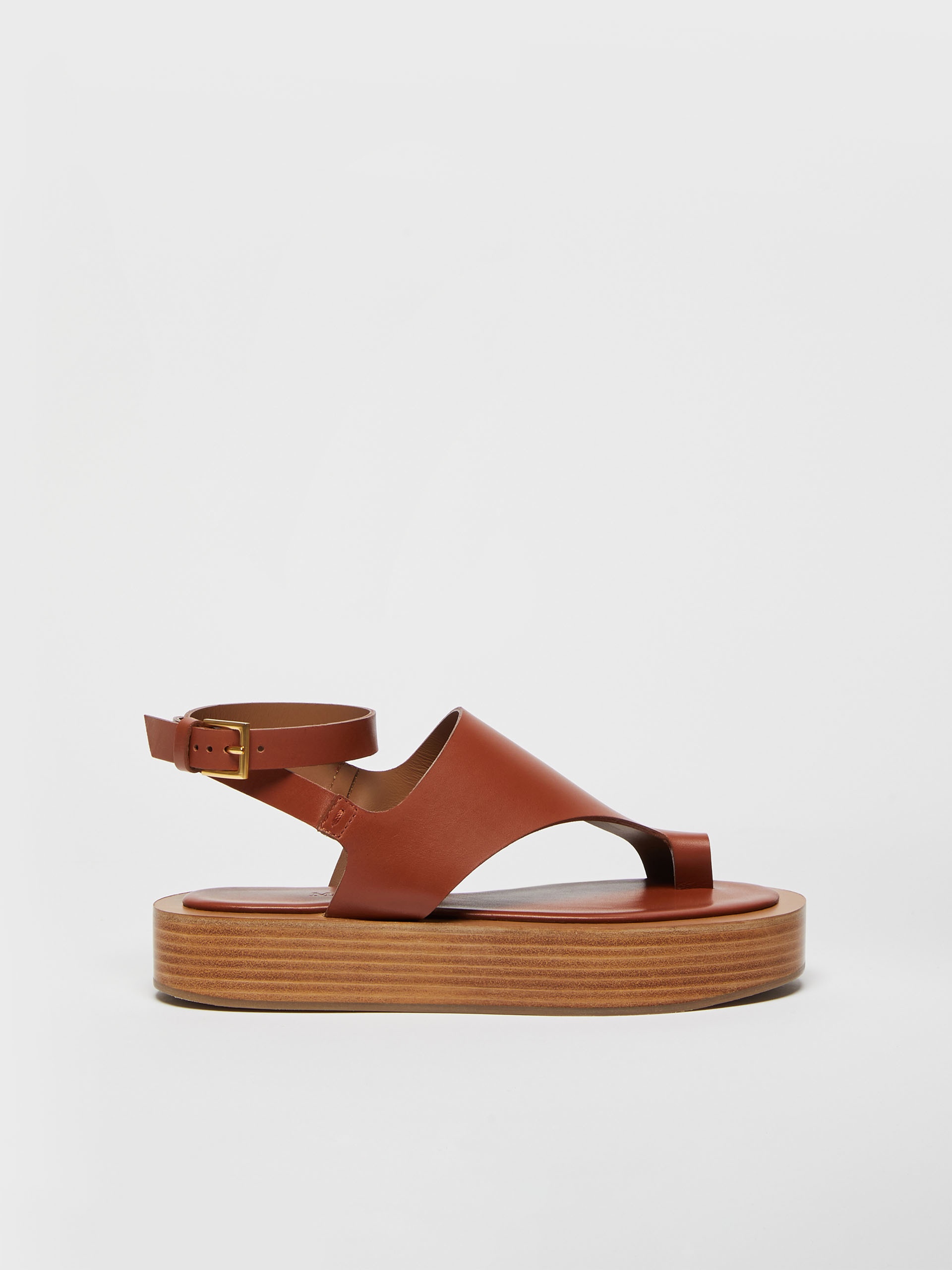 DEAUVILLE Leather sandals - 1