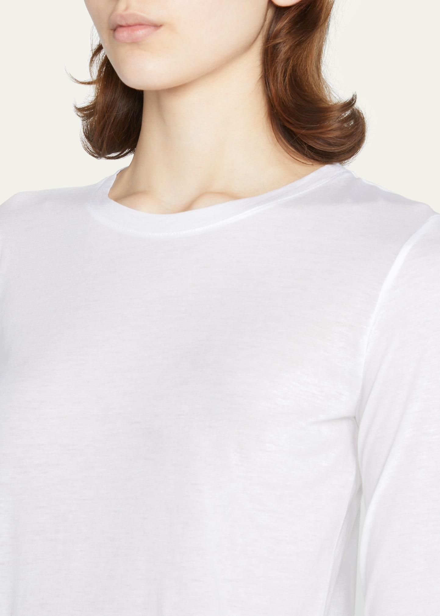 Essential Long-Sleeve Crewneck Tee - 5