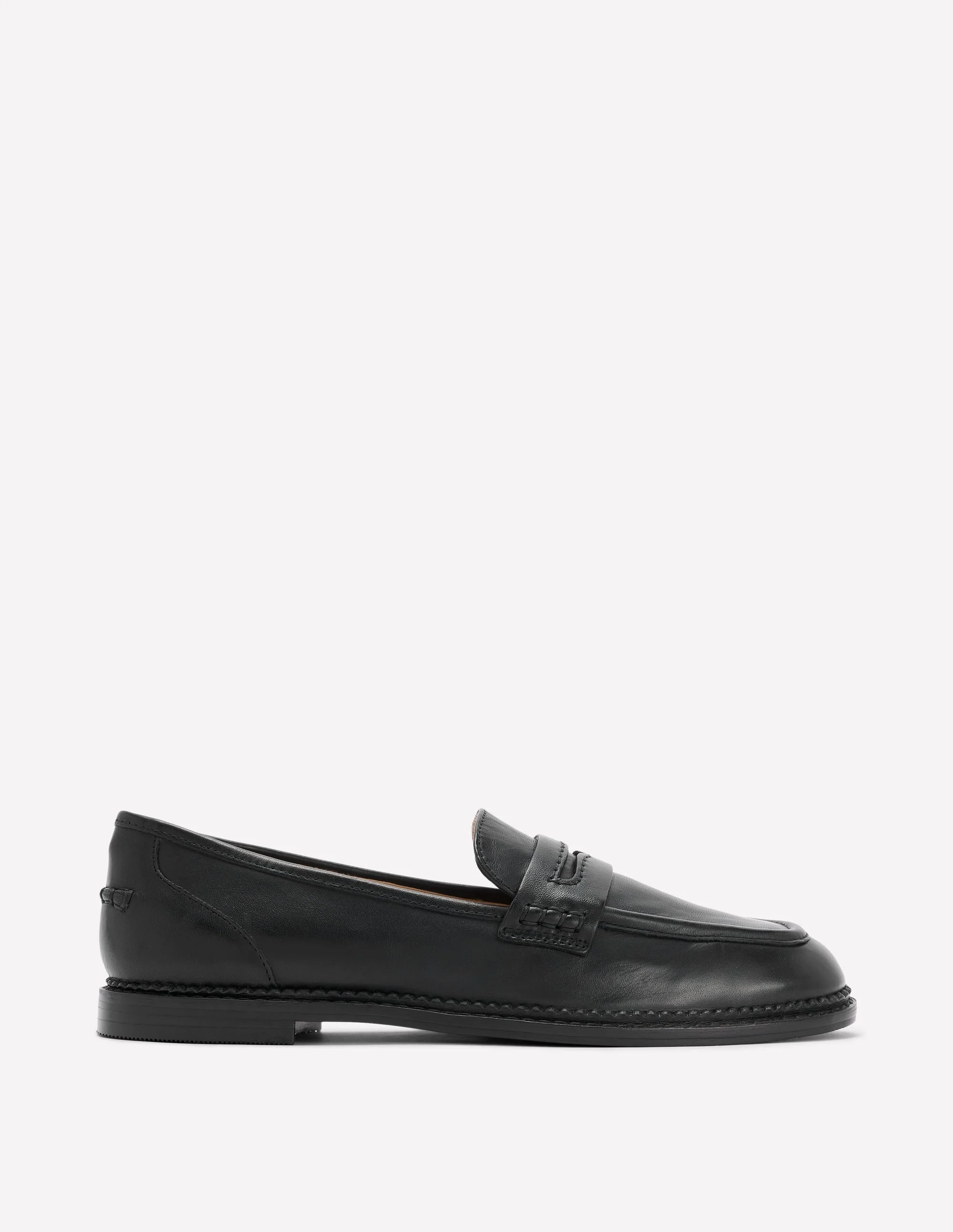 Nya Penny Loafers-Black - 1