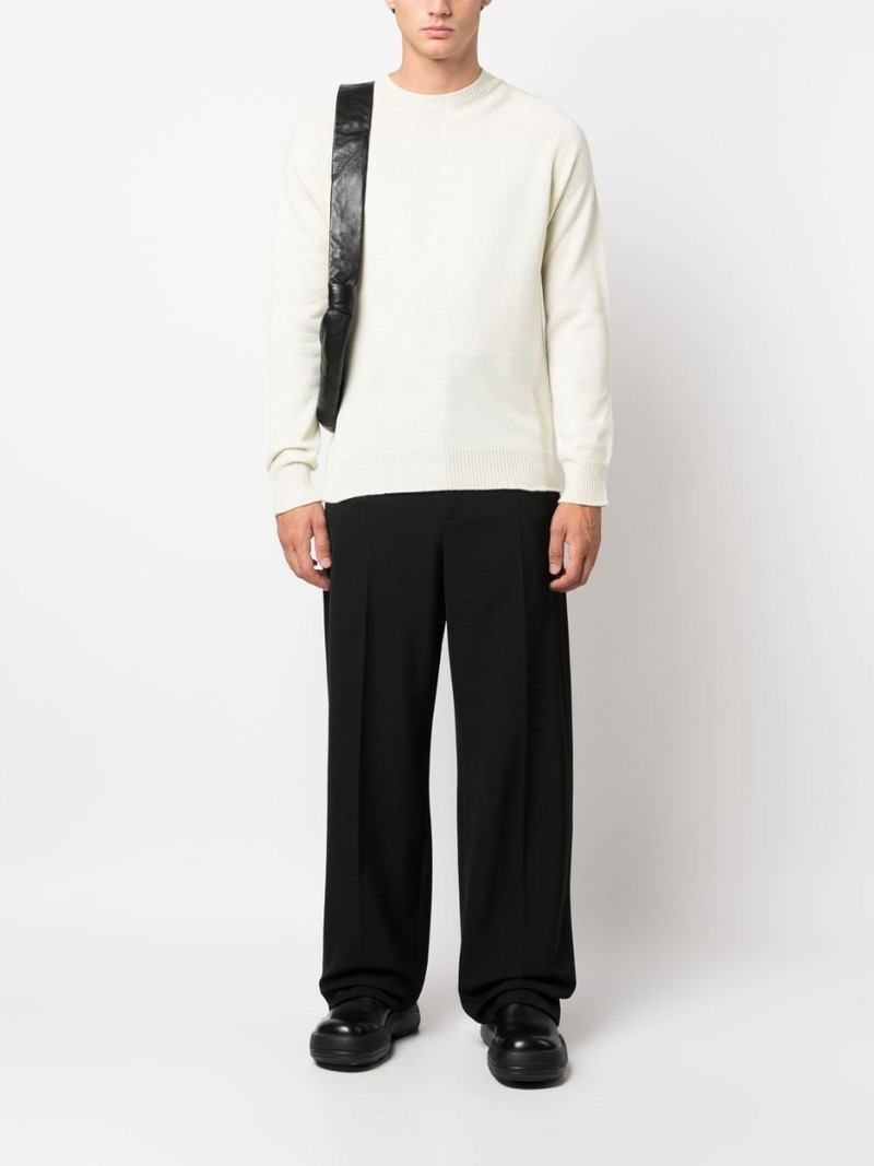 Jil Sander round-neck cashmere jumper outlook