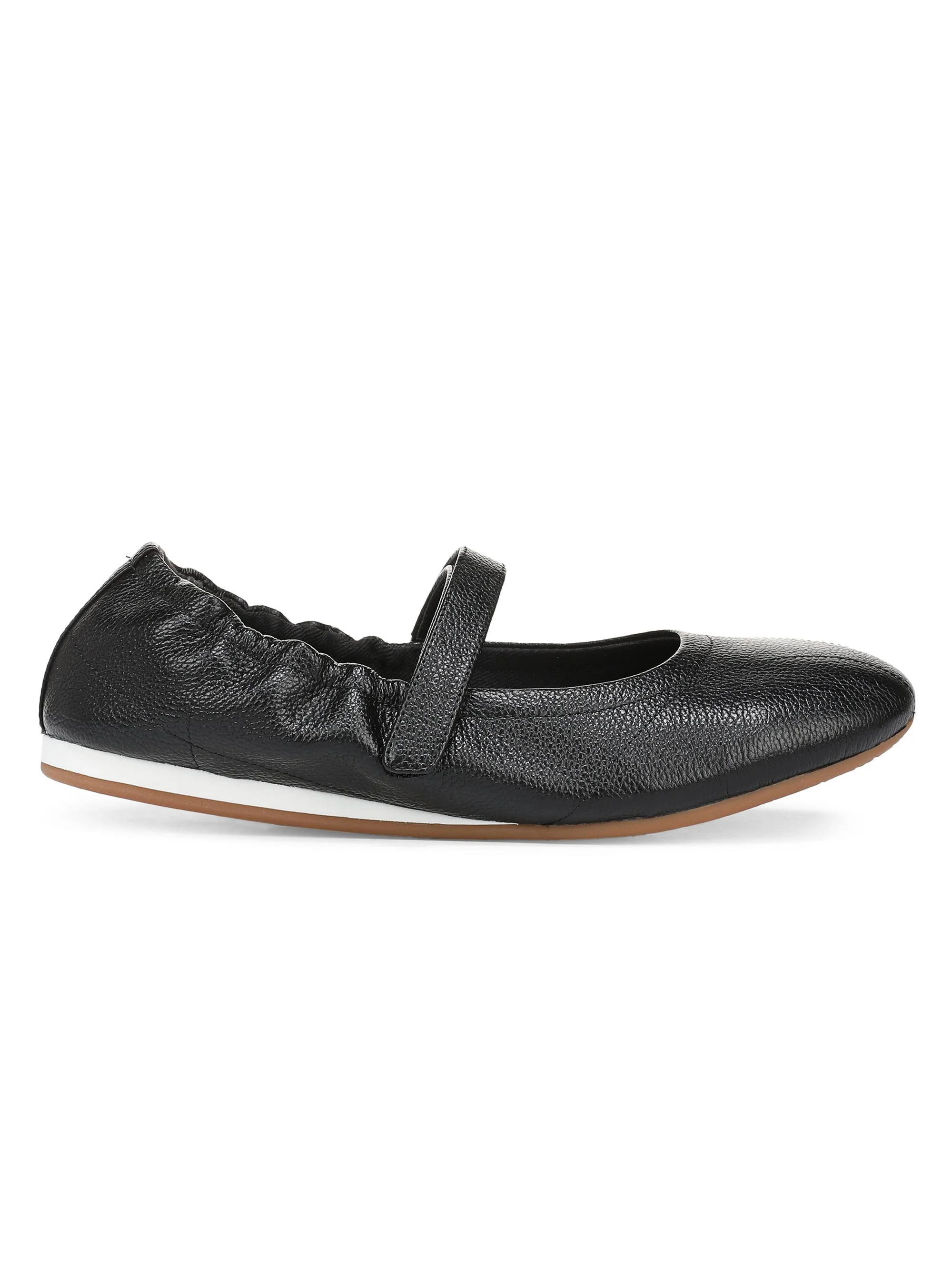 Women's Emilia Leather Ballet Flats - Black - 1