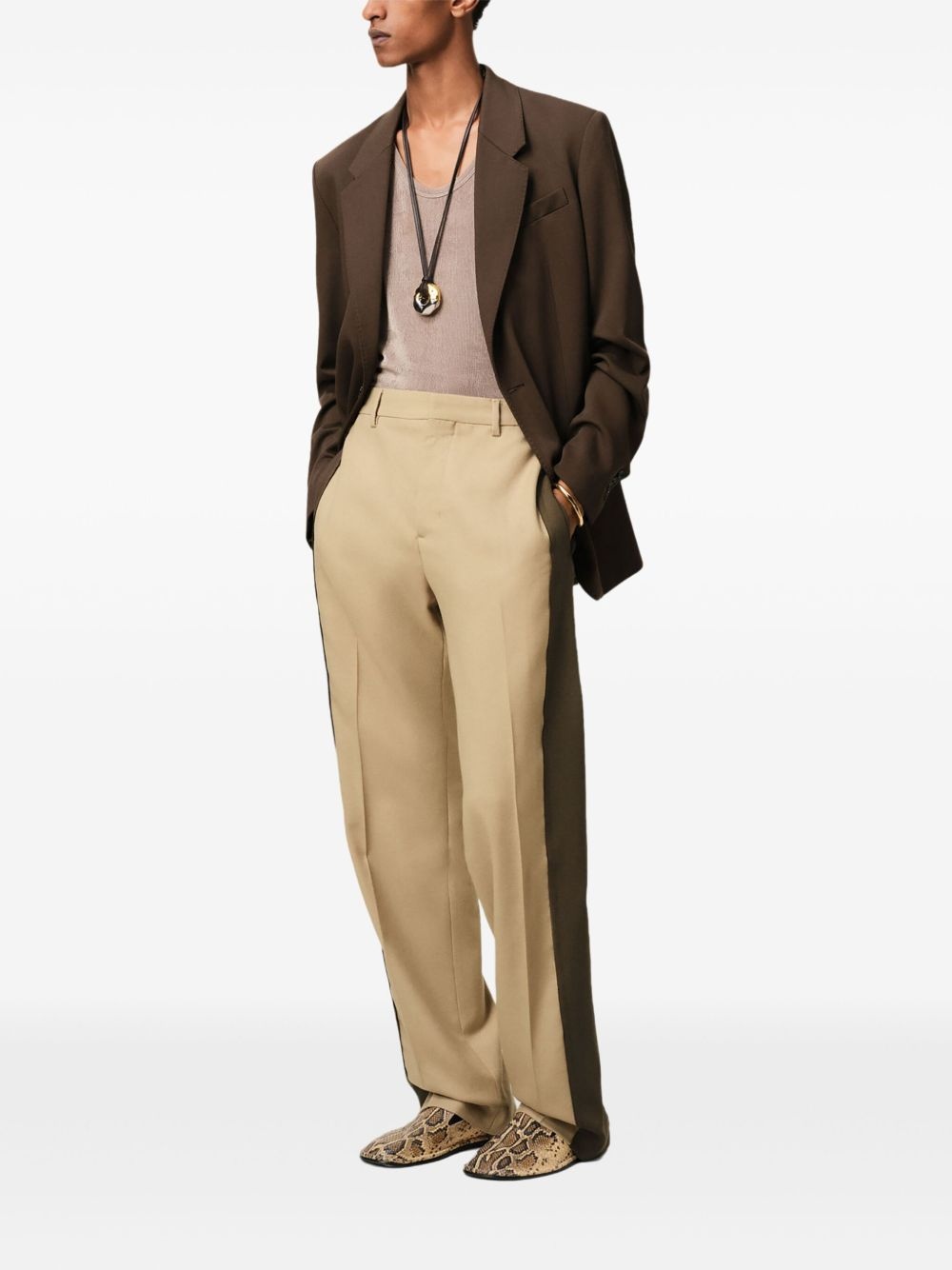 contrasting trousers - 2