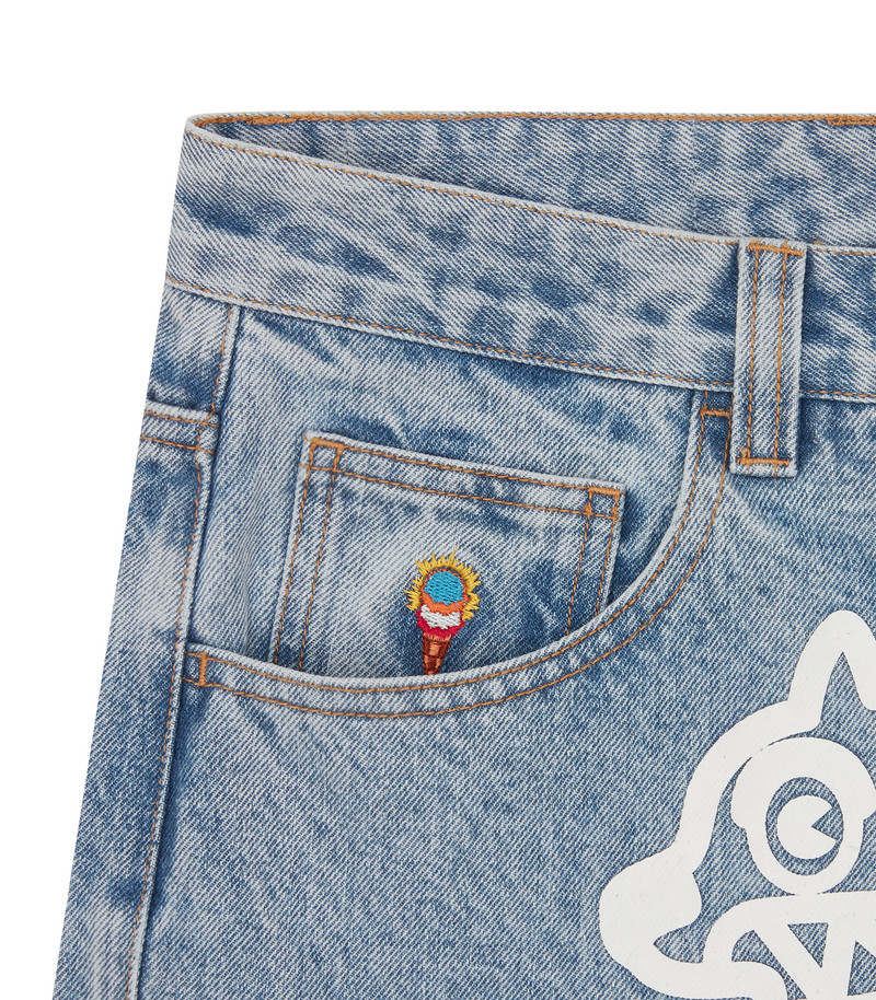 RUNNING DOG TRIPLE SCOOP DENIM PANT 3