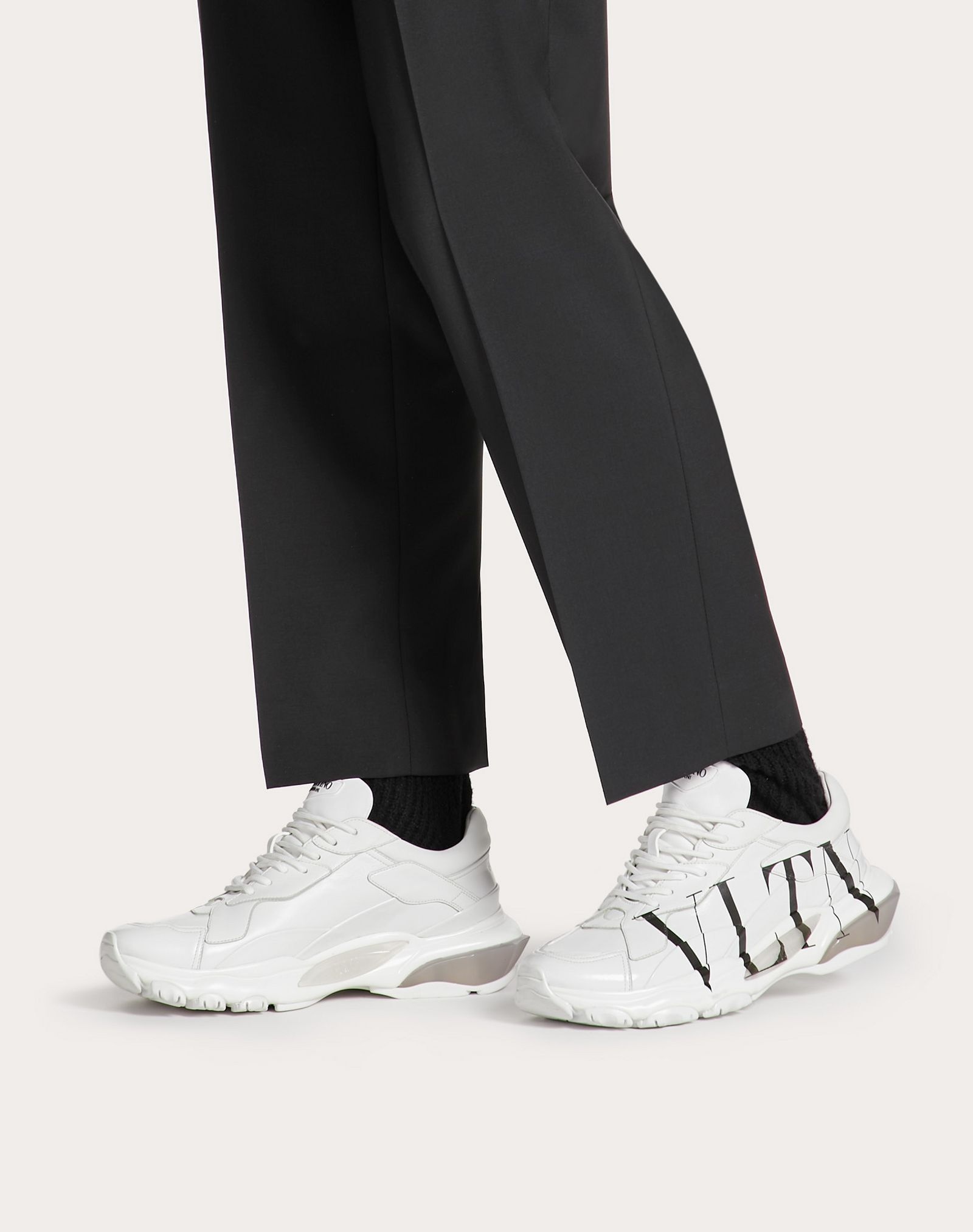 VLTN BOUNCE CALFSKIN SNEAKER - 6