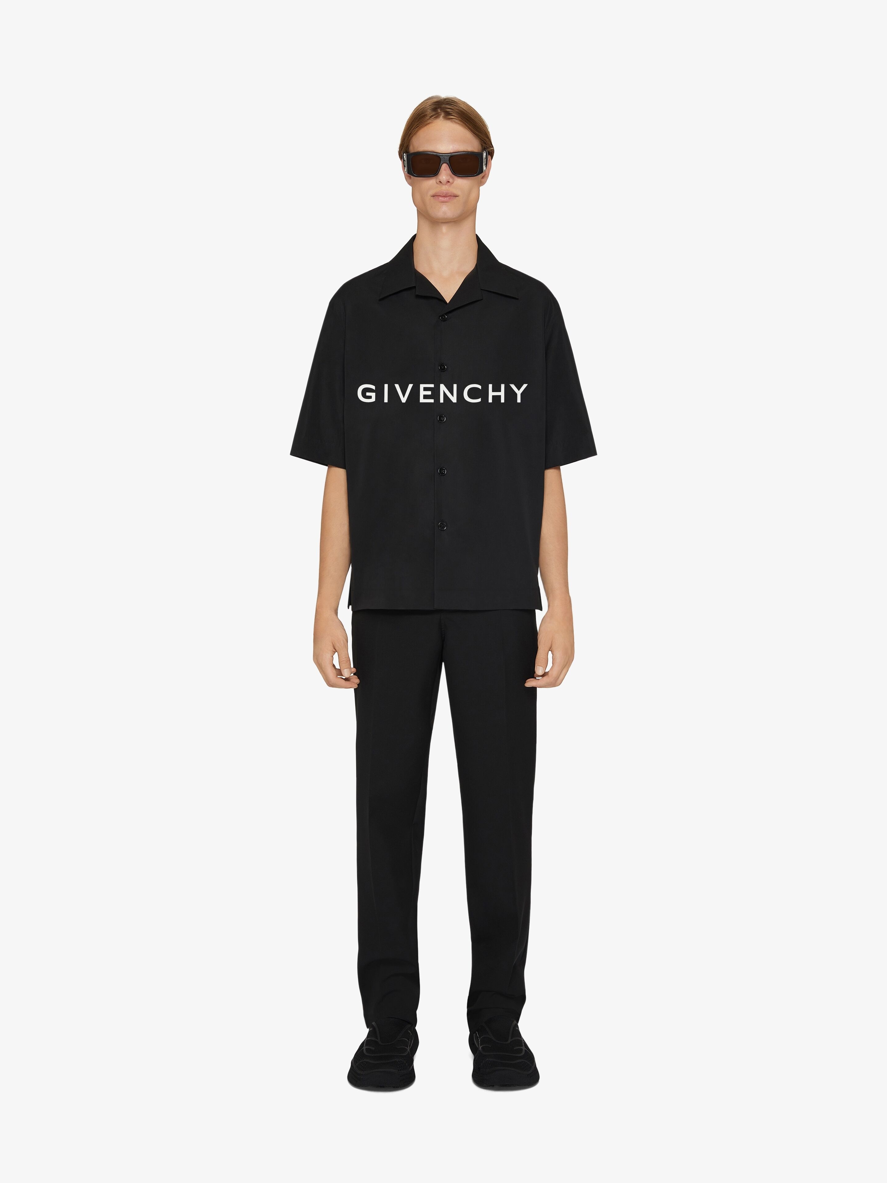 国内発送・大人もOK【GIVENCHY】シャツ リボン 美品/国内正規 GIVENCHY ジバンシィ BM60QK109F Metallic