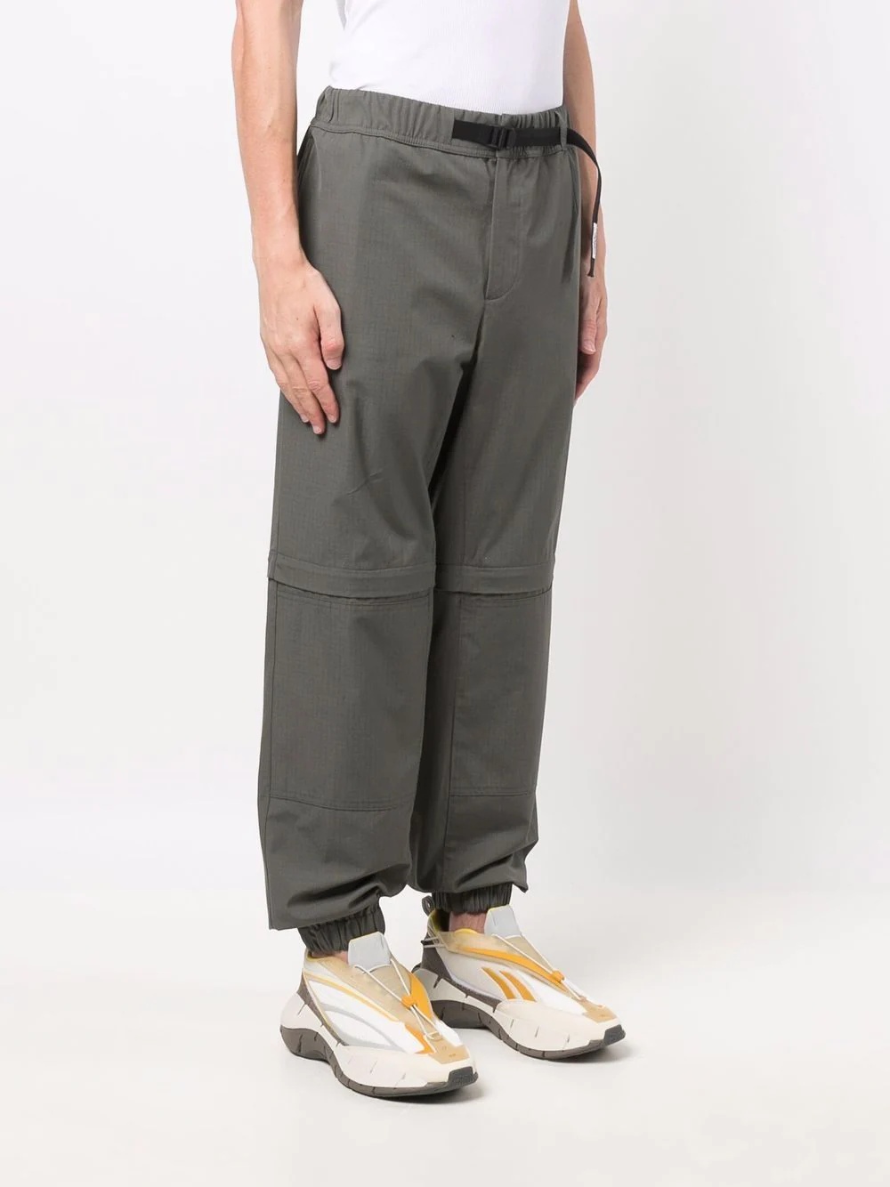 buckled-waist trousers - 3