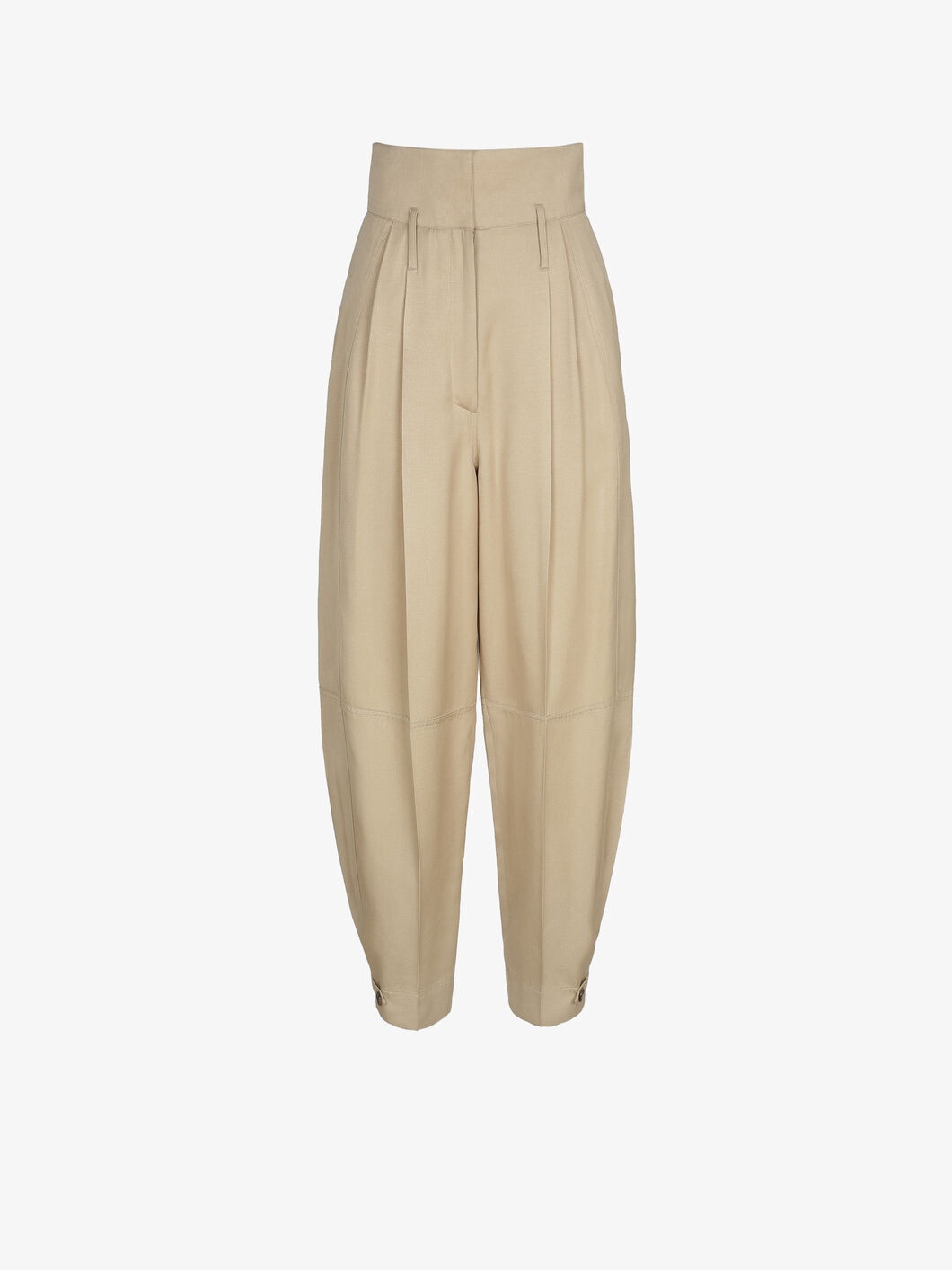 High waisted military trousers - 1