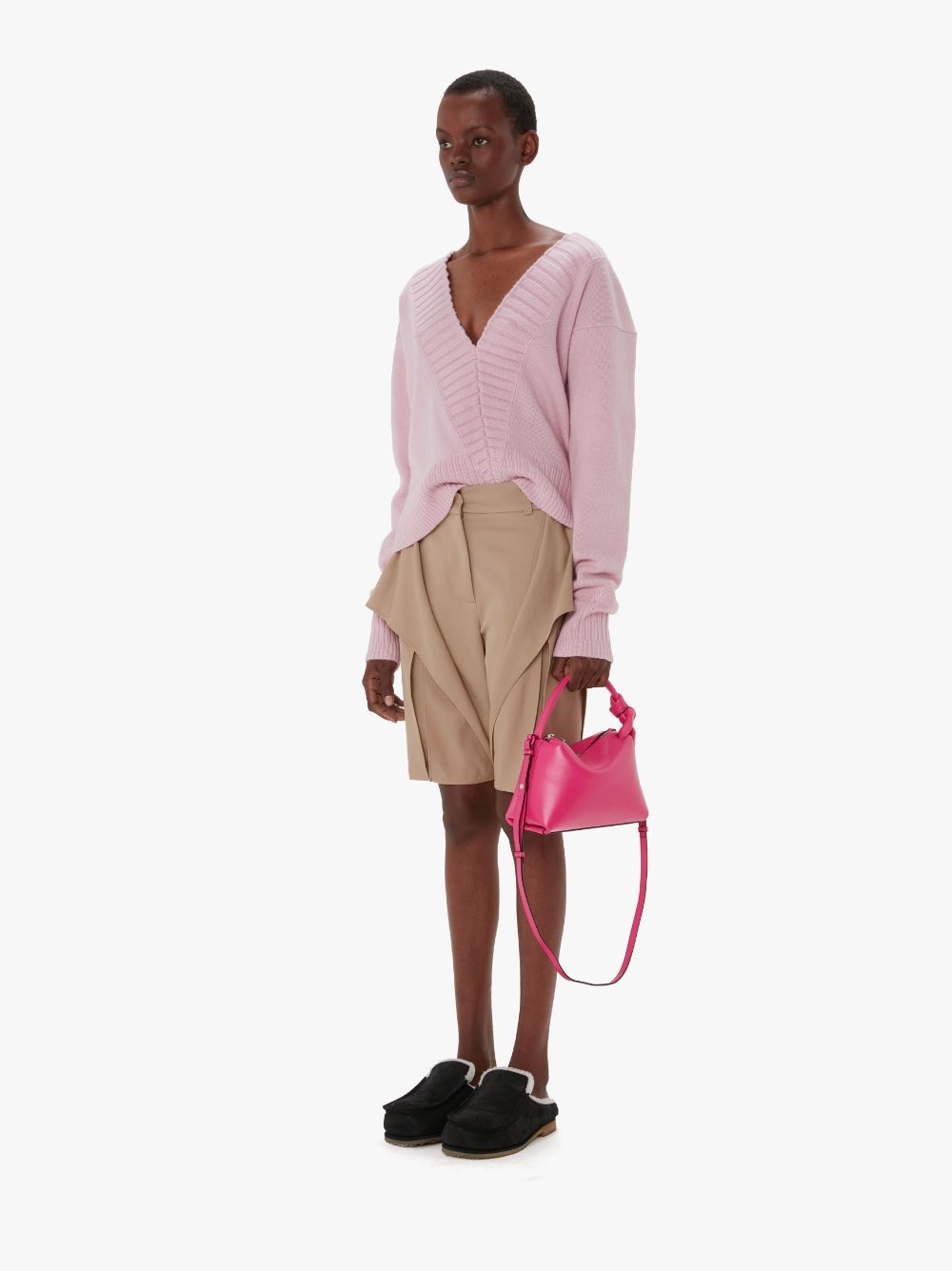 SMALL JWA CORNER BAG - PATENT LEATHER CROSSBODY BAG - 6