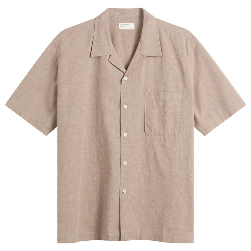 Universal Works Sido Linen Mix Road Shirt 1