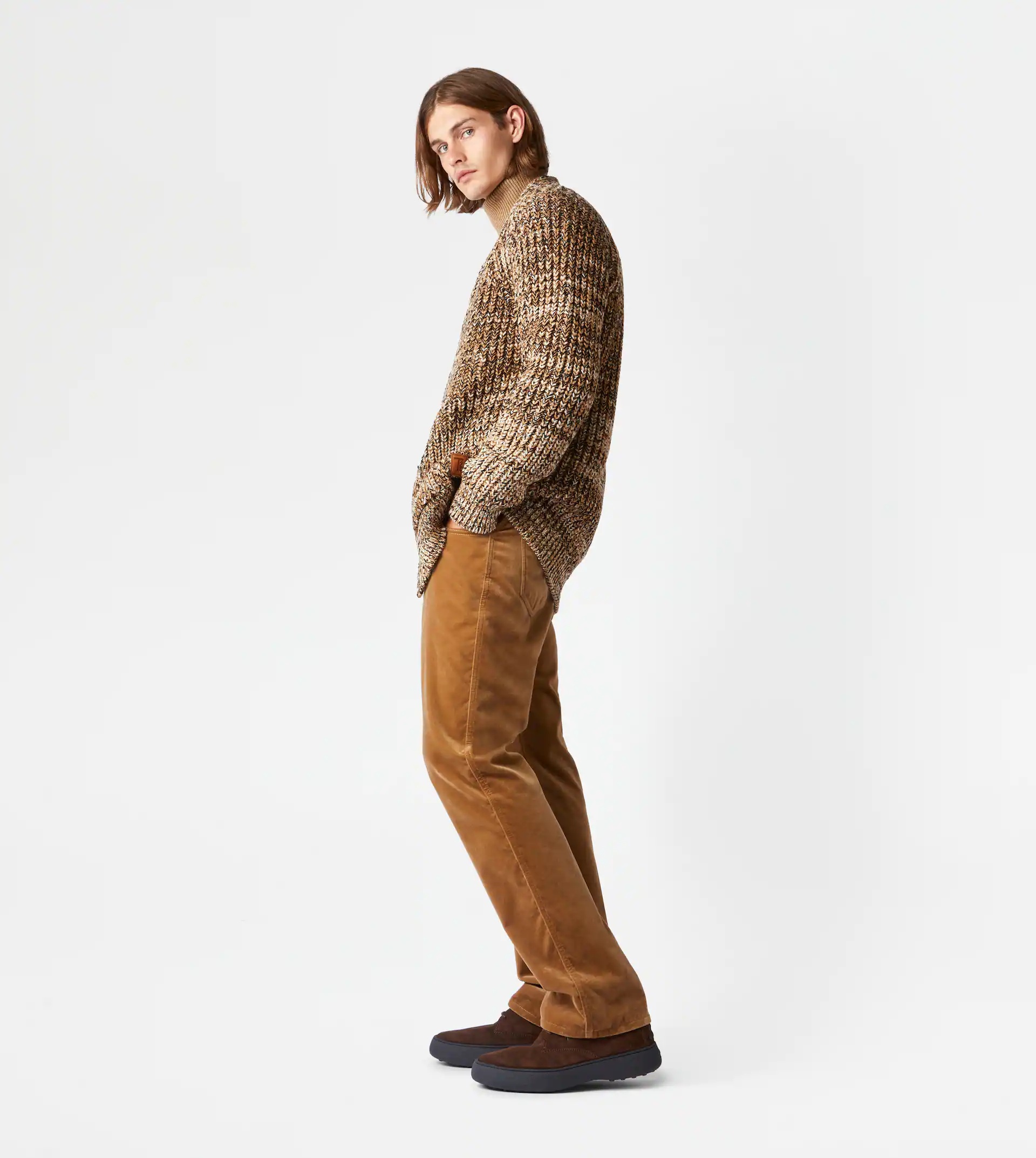 MOULINÉ CARDIGAN - BROWN - 4