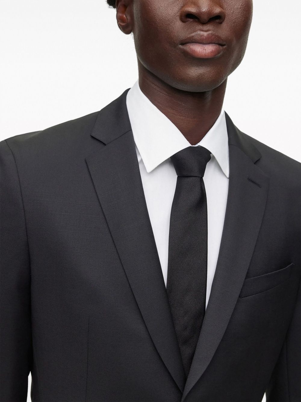 virgin-wool single-breasted blazer - 5