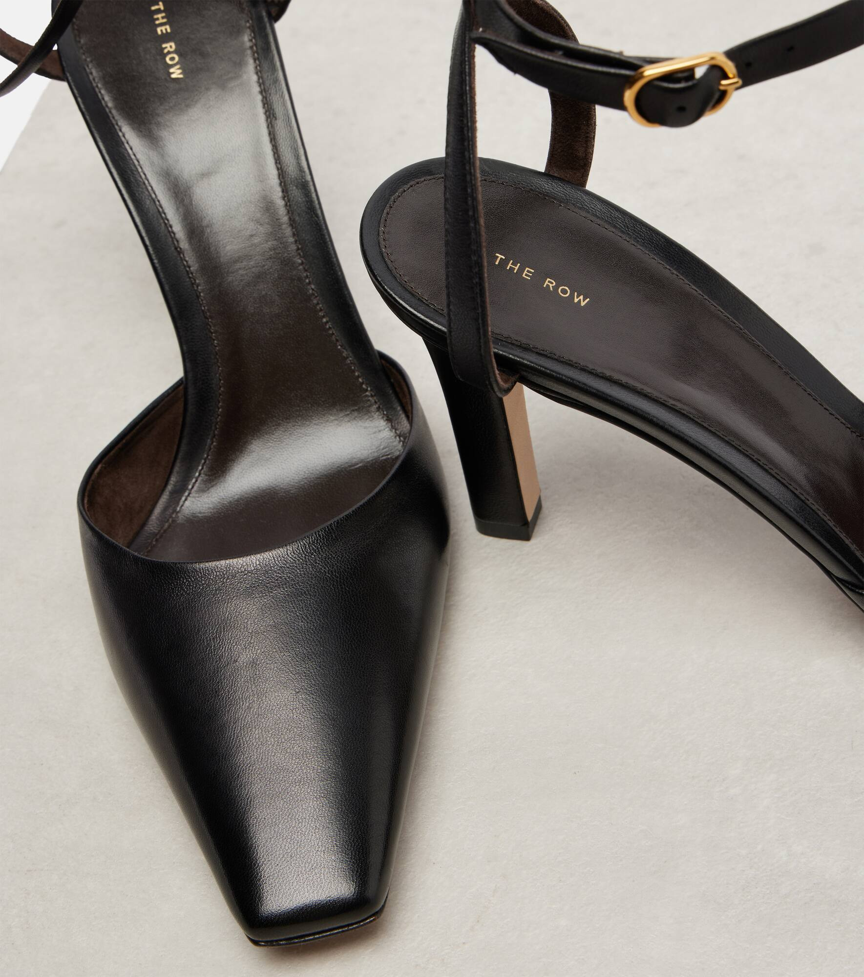 Carla 80 leather sandals - 5