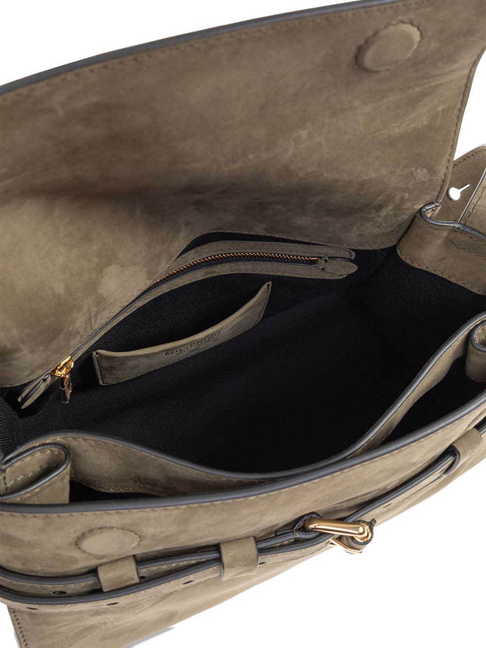 medium Tie Me suede crossbody bag - 5