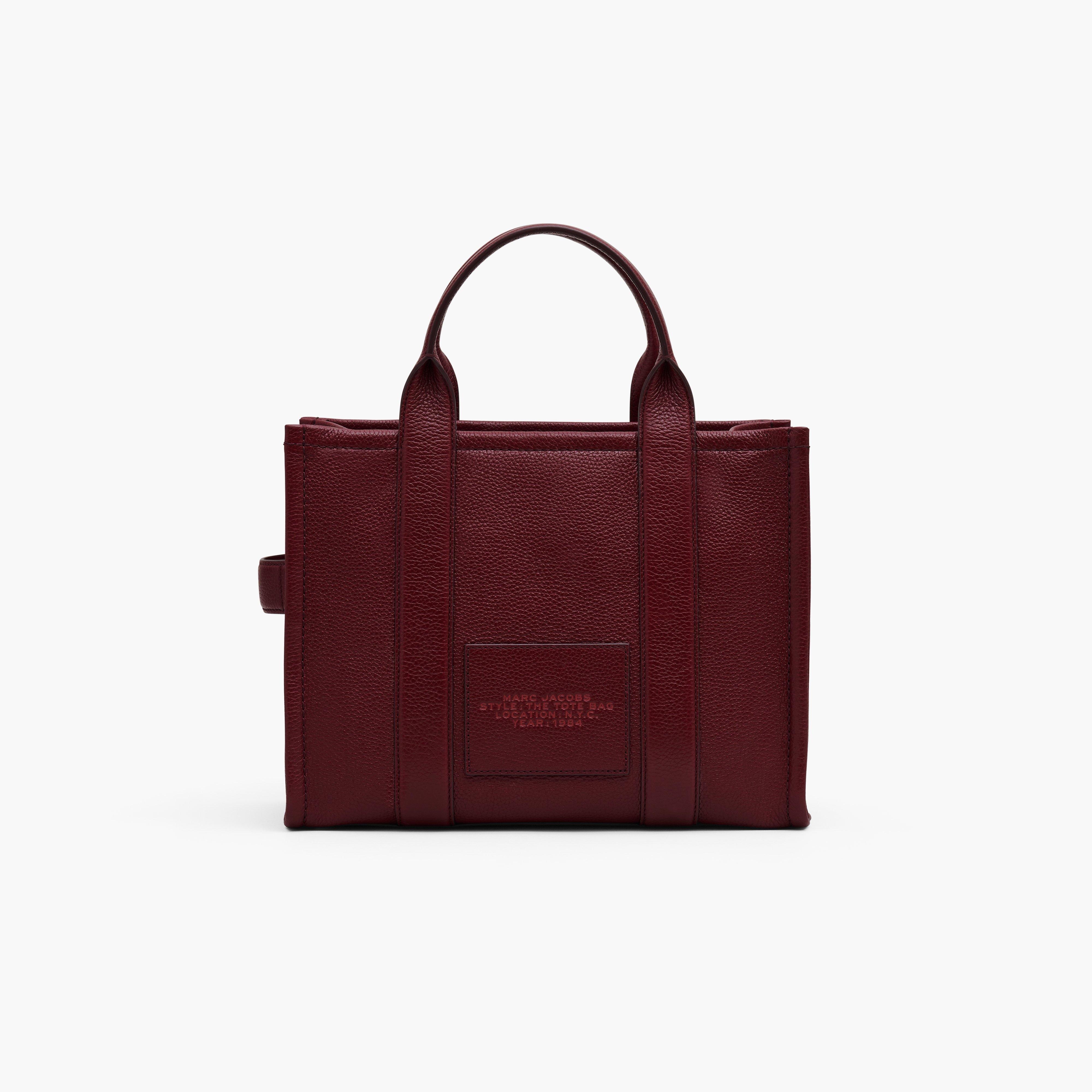 THE LEATHER MEDIUM TOTE BAG - 4