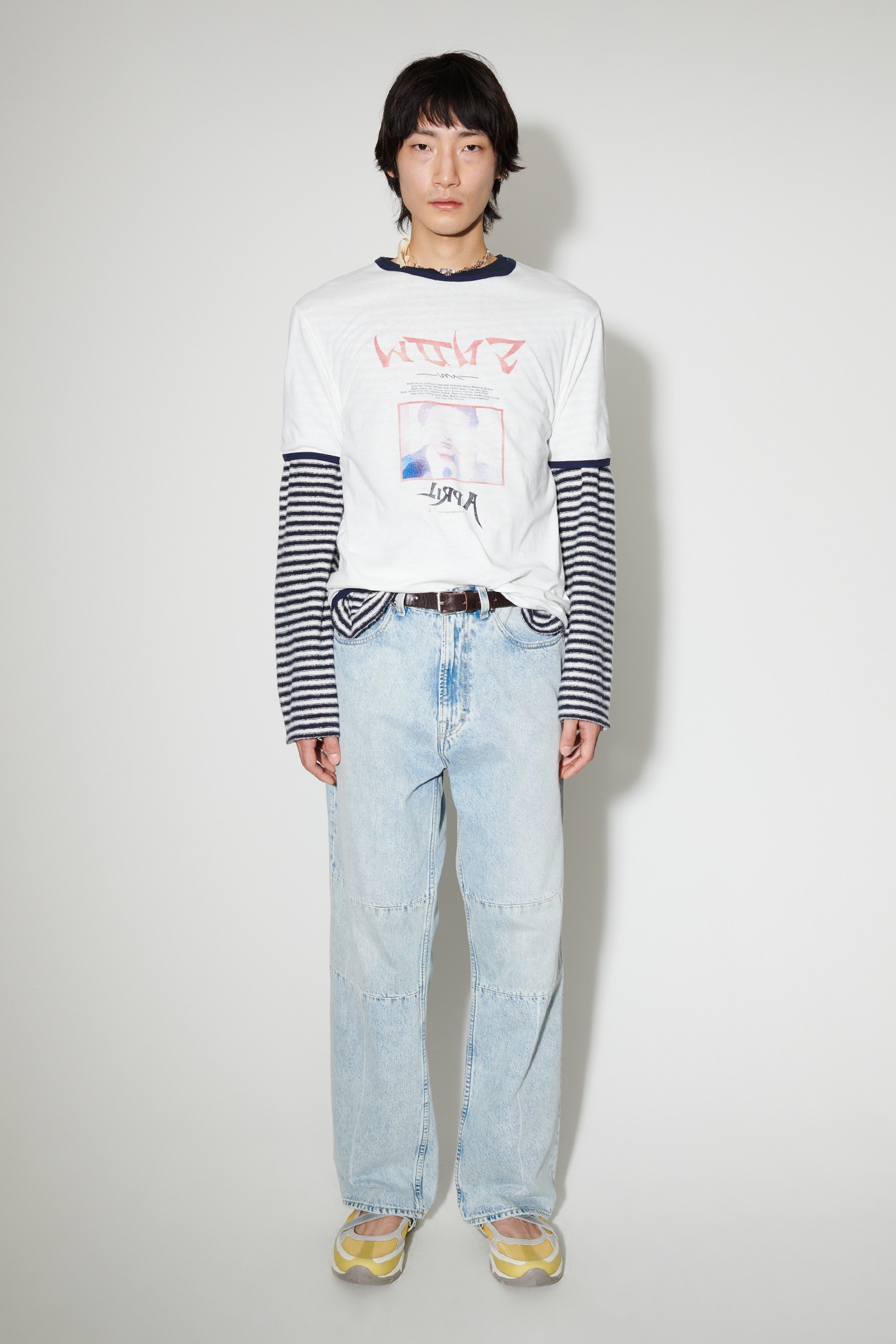 Tanker T-Shirt in Snow Shigatsu Print - 3