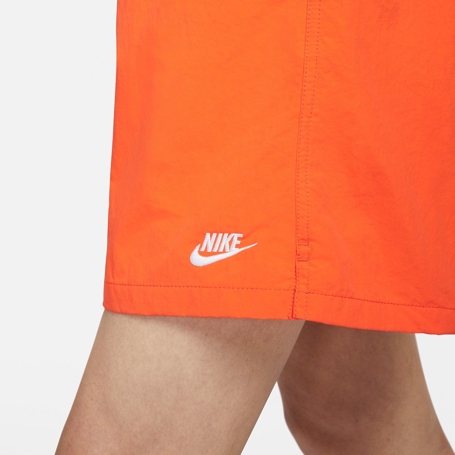 Nike Club Shorts 'Orange Black' FV5662-819 - 3