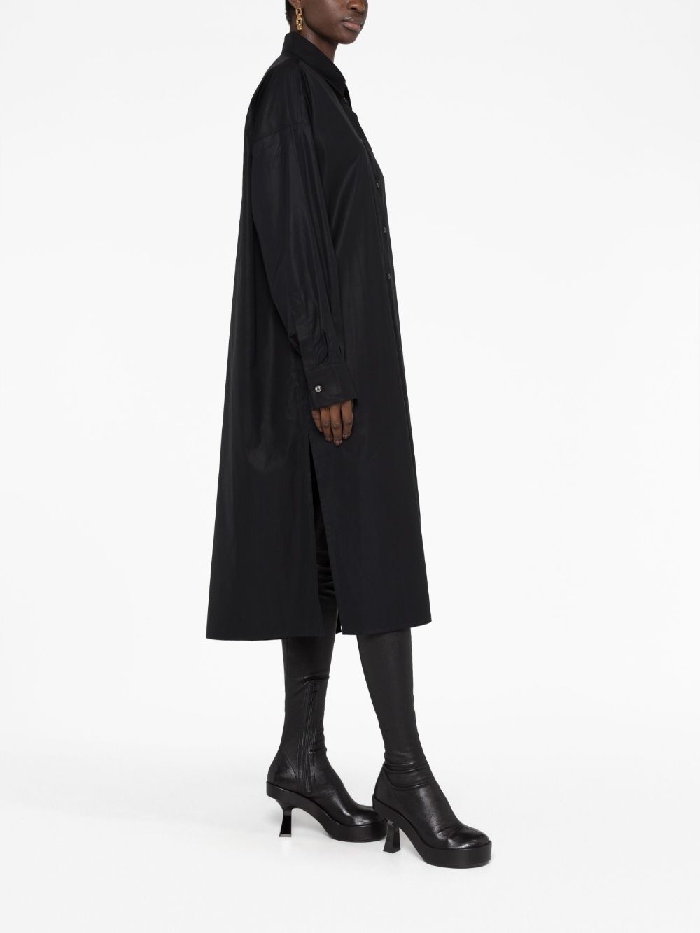 D-Lun cotton shirt dress - 6