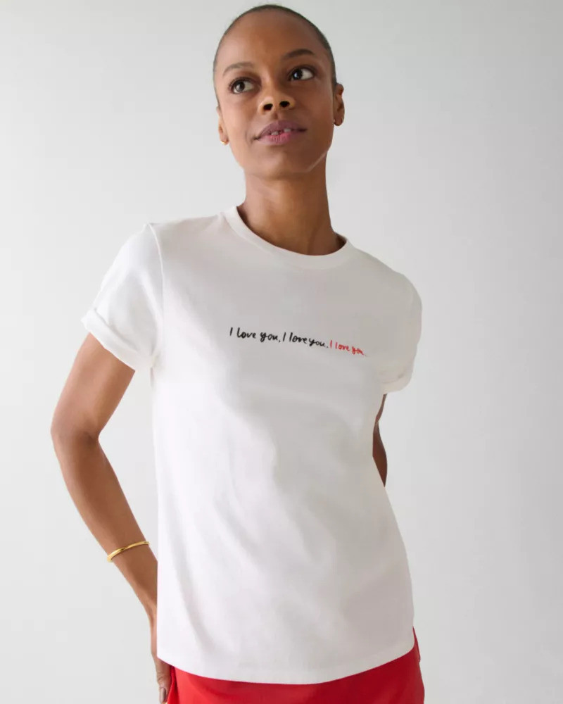 kate spade I Love You Tee outlook