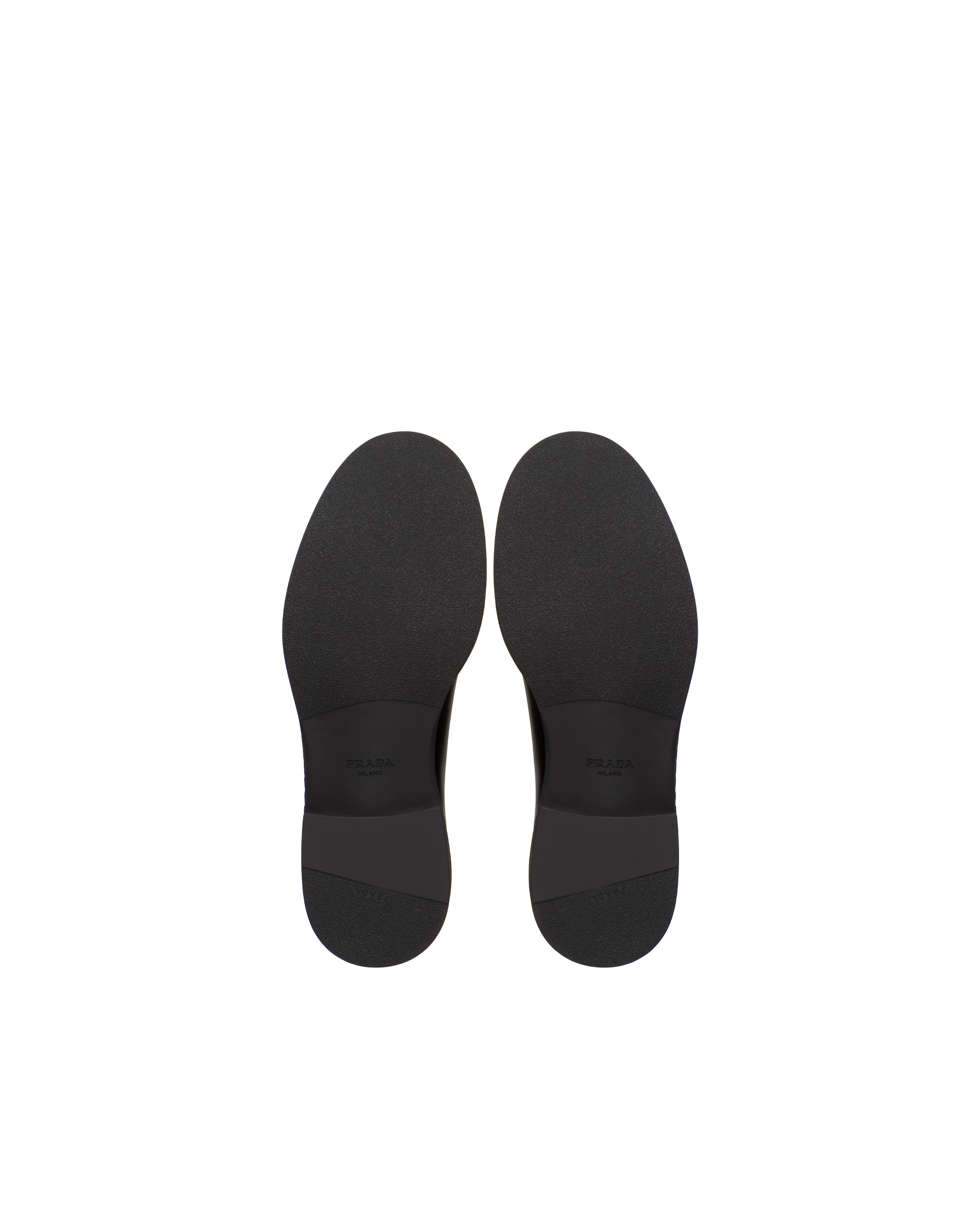 Brushed leather lace-up shoes - 6