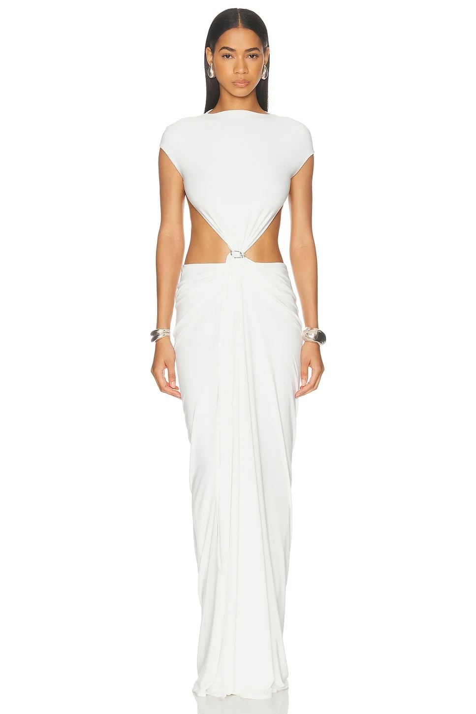Relic Charms Belt Cinched Maxi Dress - 1