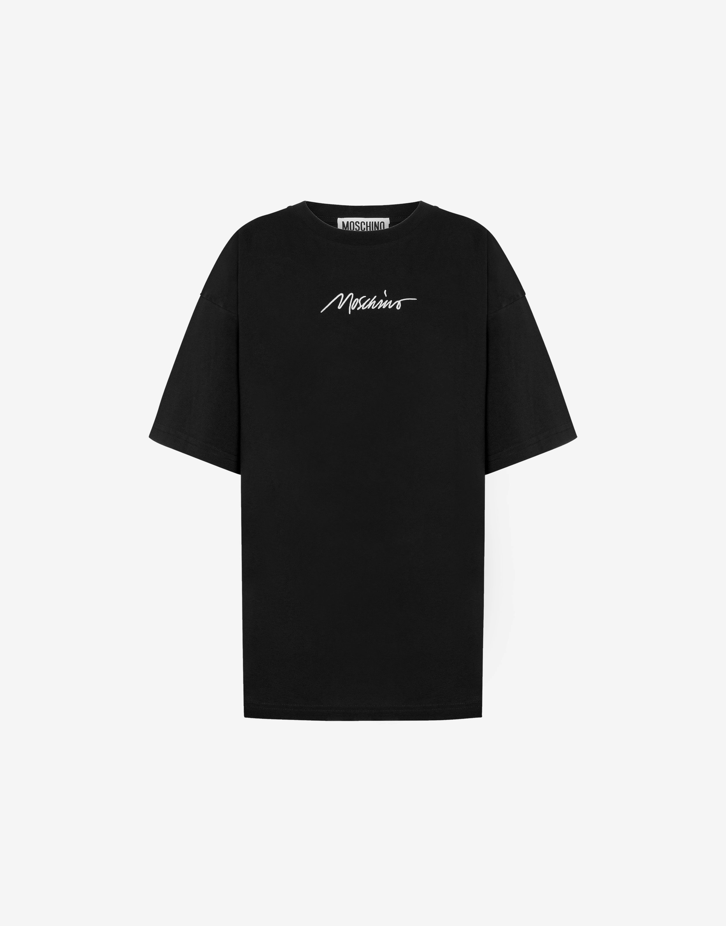 LOGO EMBROIDERY ORGANIC JERSEY T-SHIRT - 1