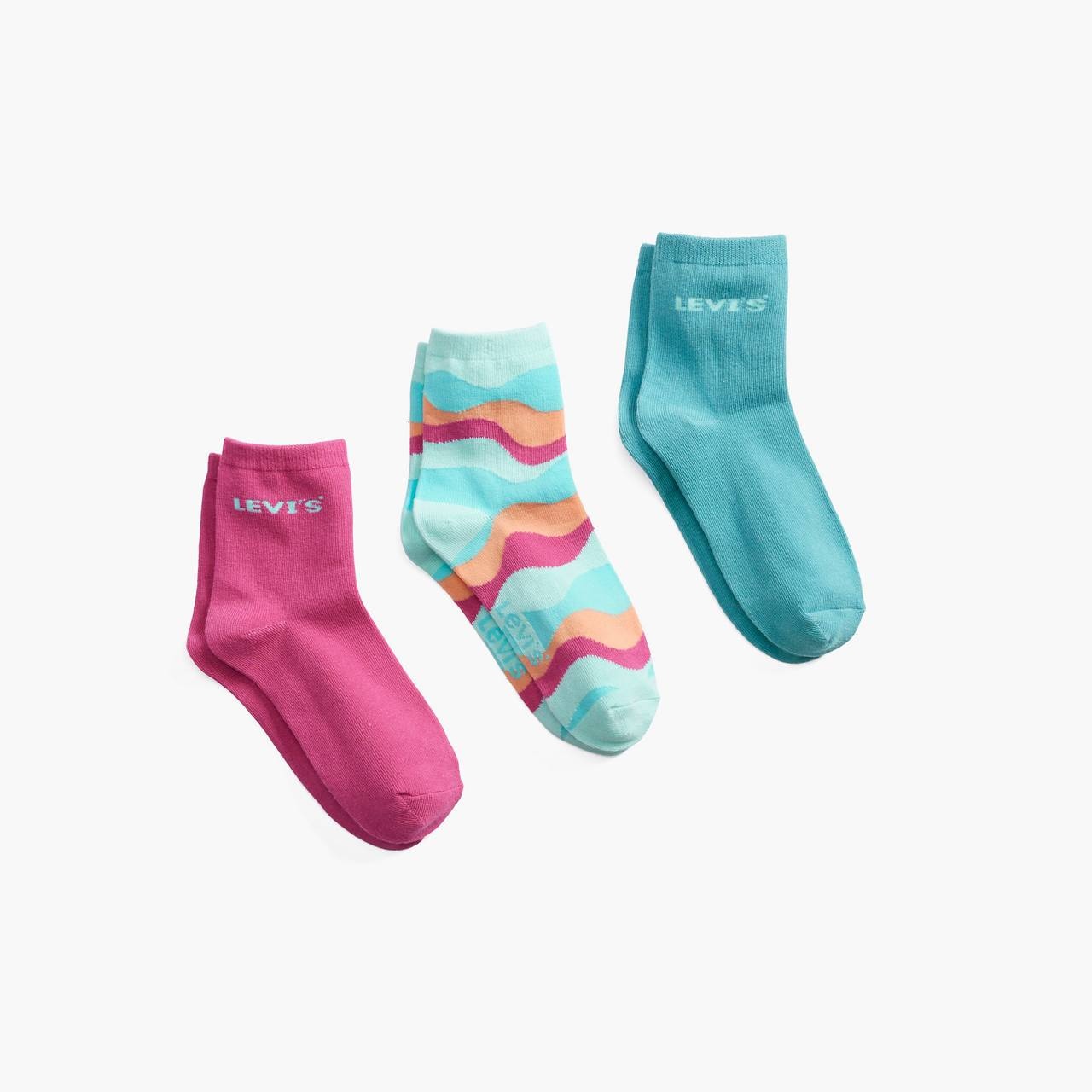 COASTAL WAVE SHORT SOCKS - 1