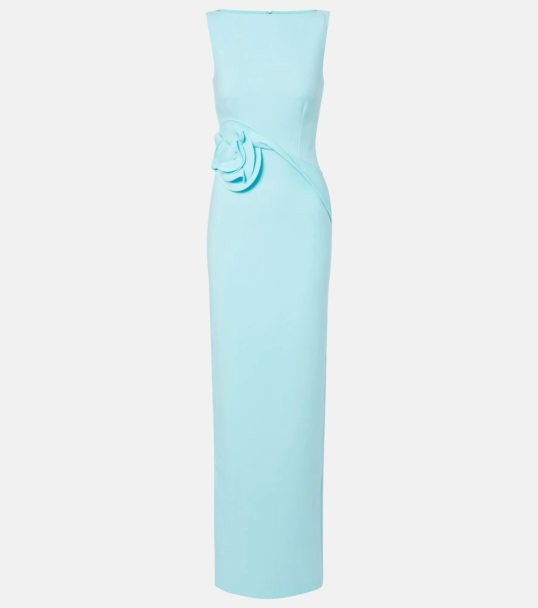 Floral-appliqué gown - 1