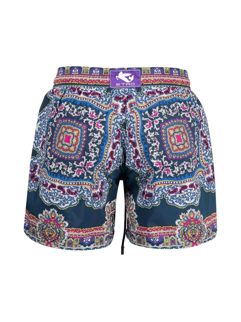 paisley-print swimming trunks - 2