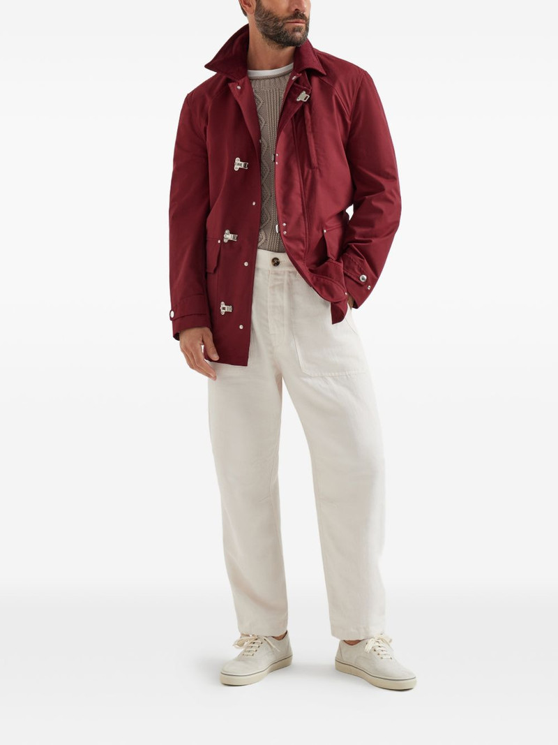 Brunello Cucinelli fisherman's cable-knit sweater outlook